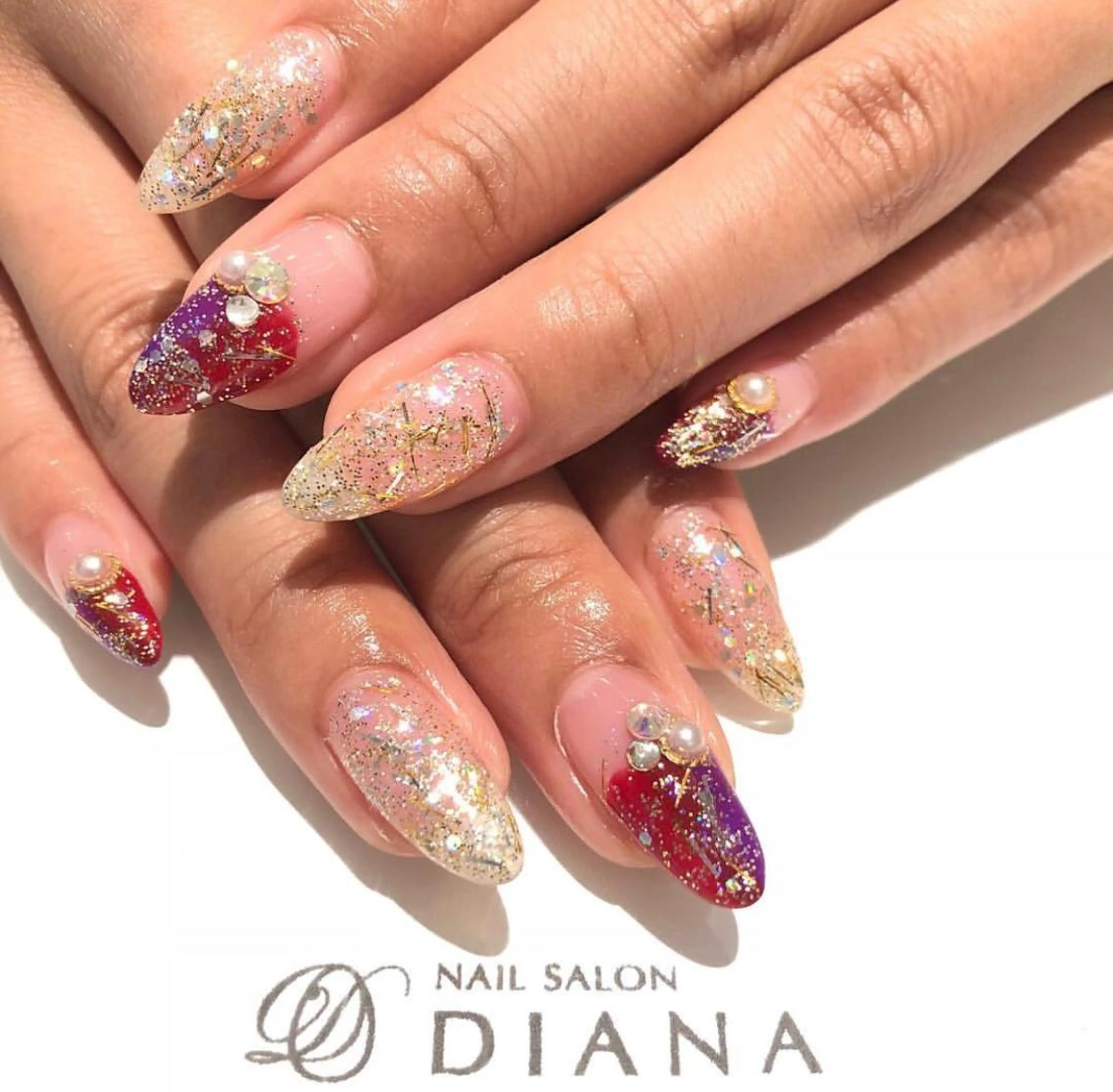 カラー ネイル NAILSALON DIANAのネイルデザイン