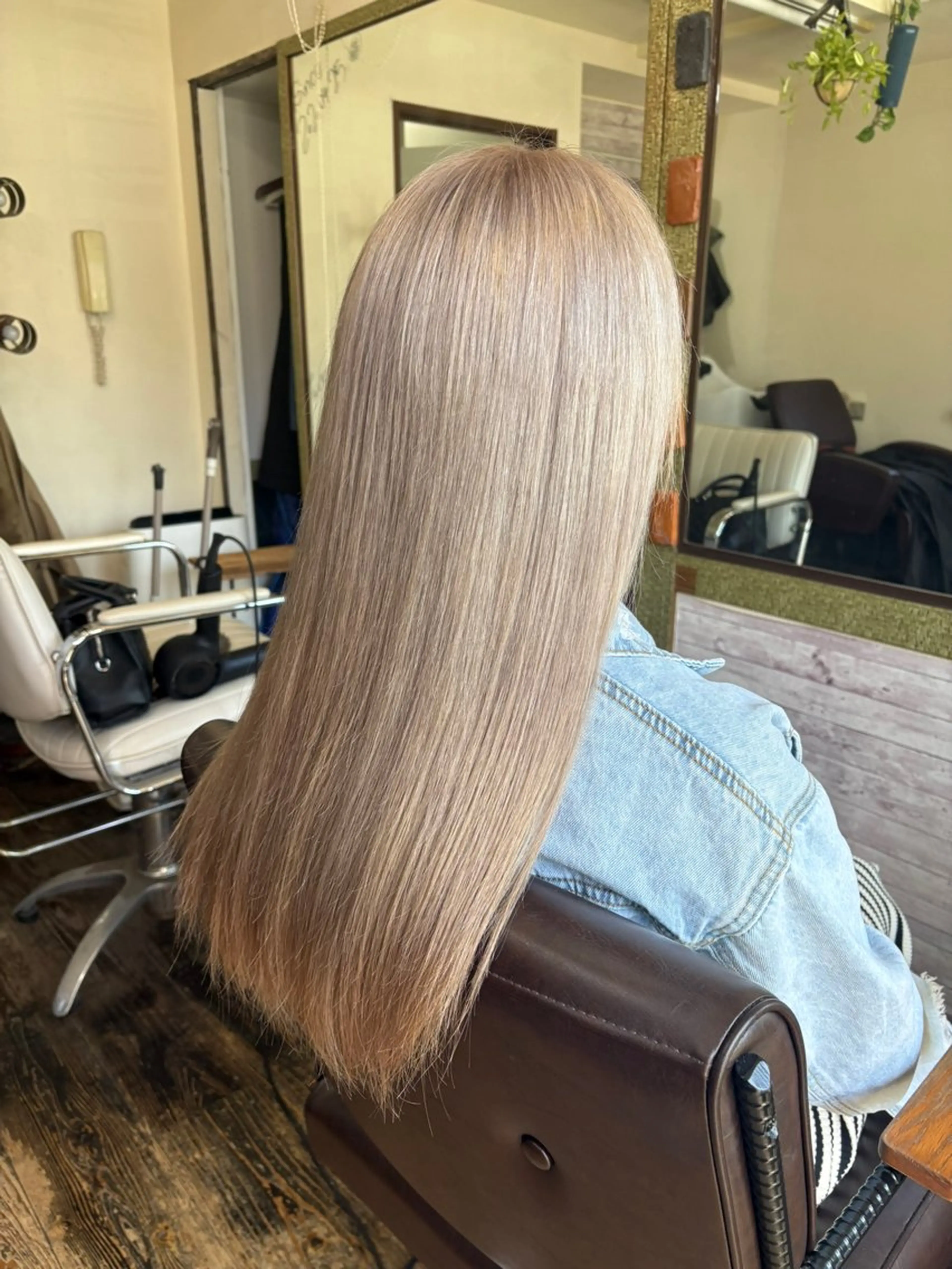 ロング カット ヘアカラー トリートメント 渡辺 健太のヘアスタイル