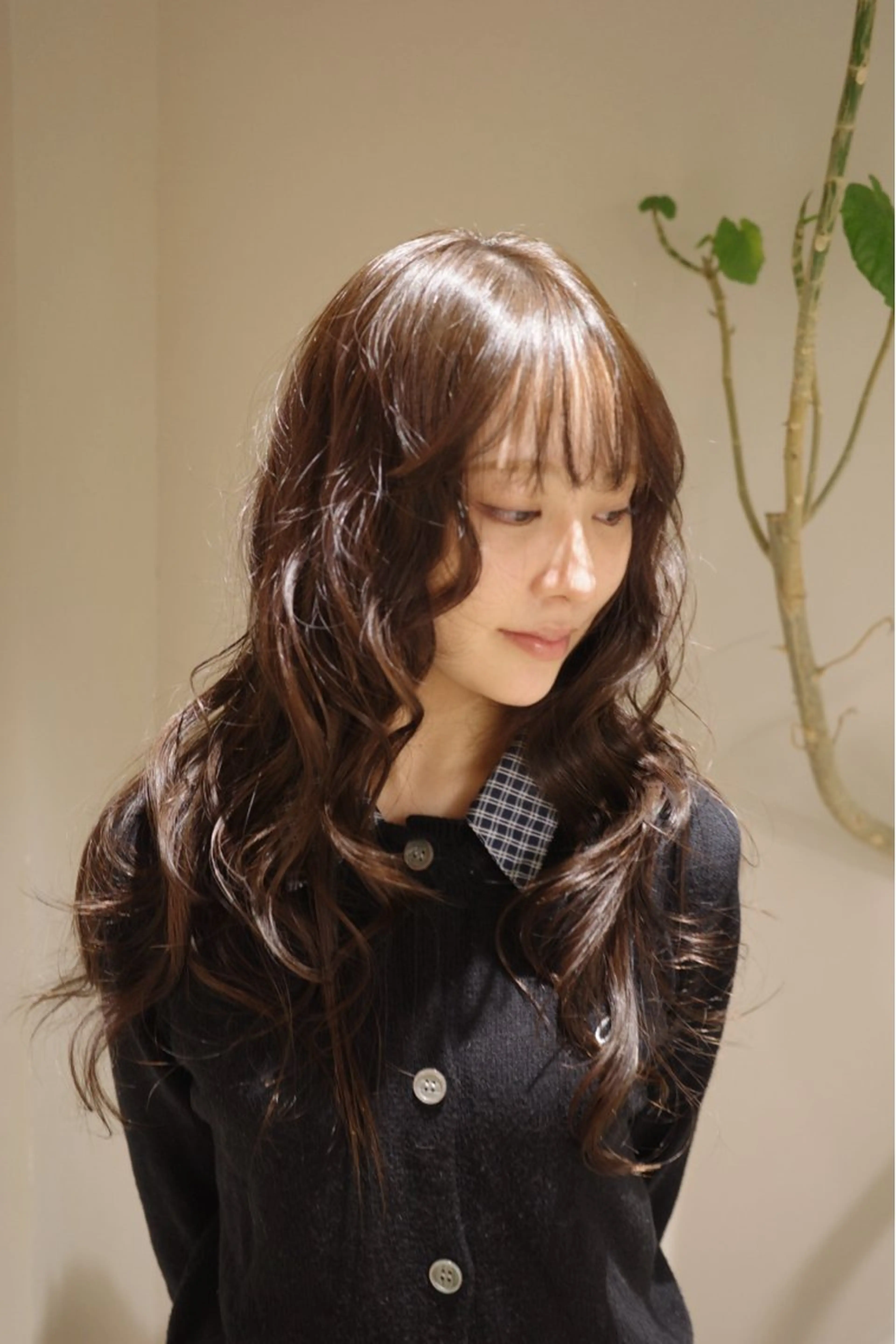 カラー 住谷 ゆりなのヘアスタイル