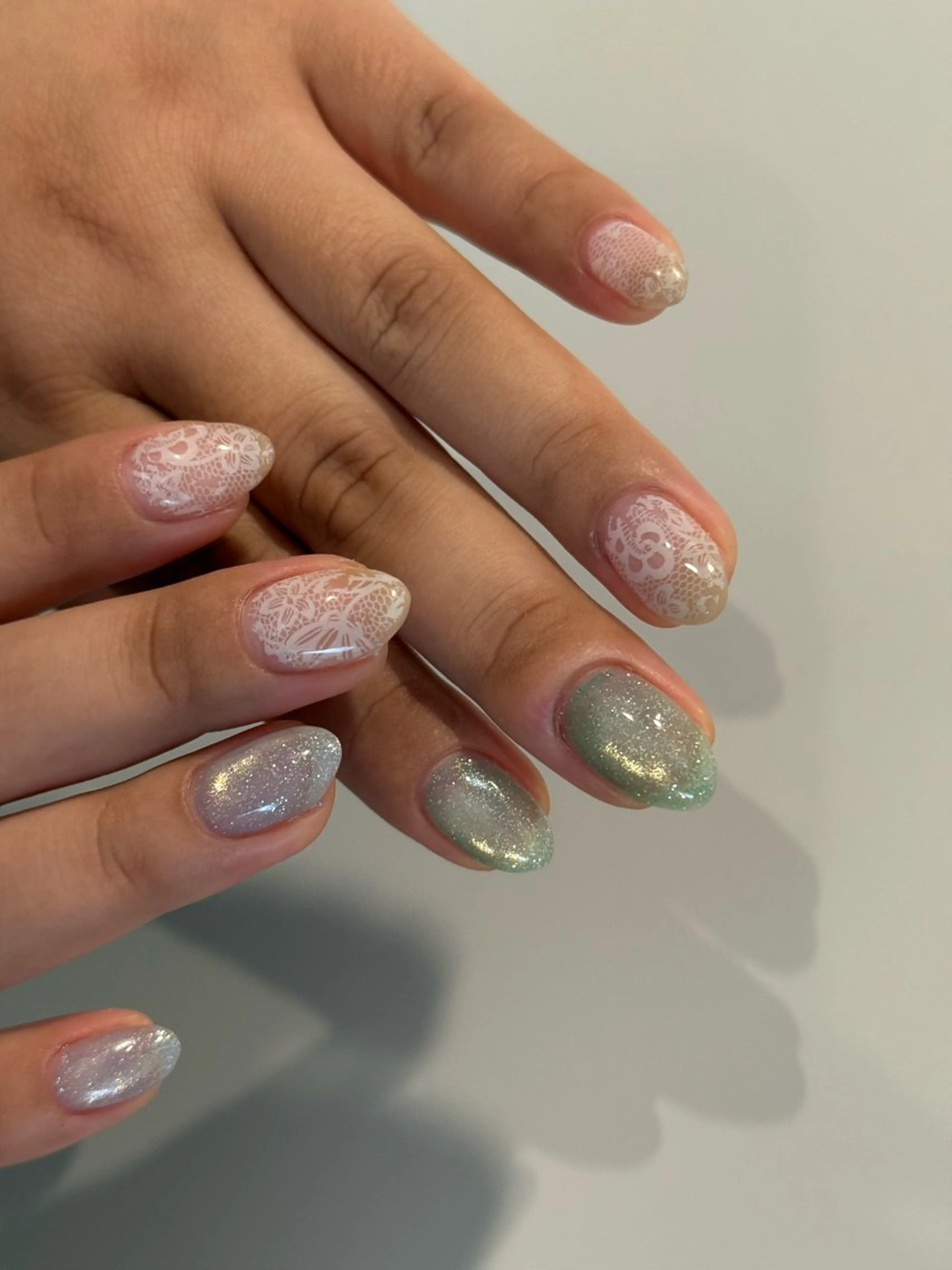 ネイル レース ハンドネイル nr. nayuのネイルデザイン