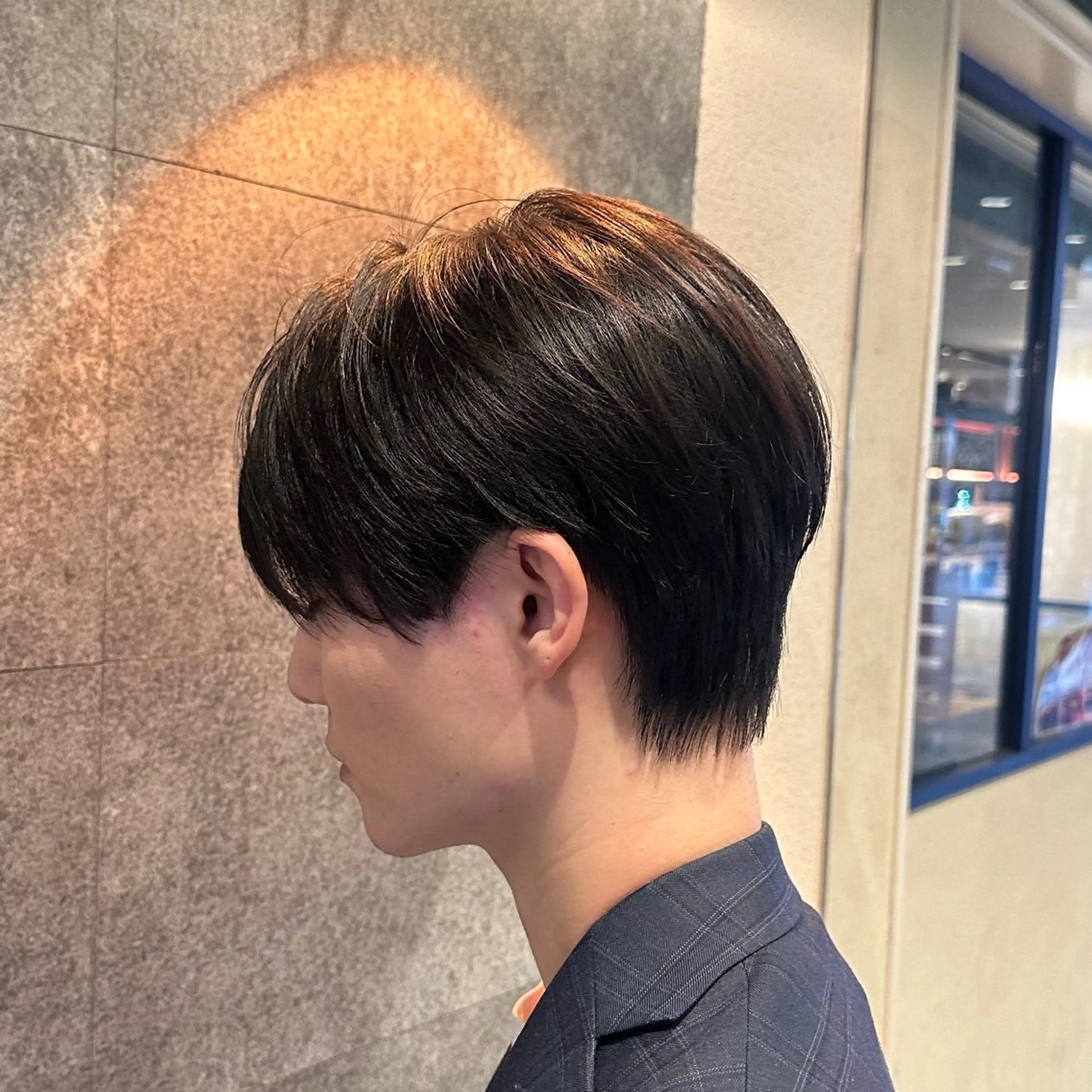 ショート メンズ メンズ韓国風 韓国マッシュ マッシュウルフ マッシュ シースルーマッシュ カット 縮毛矯正 トリートメント 韓国メンズヘア 田城伶治のヘアスタイル