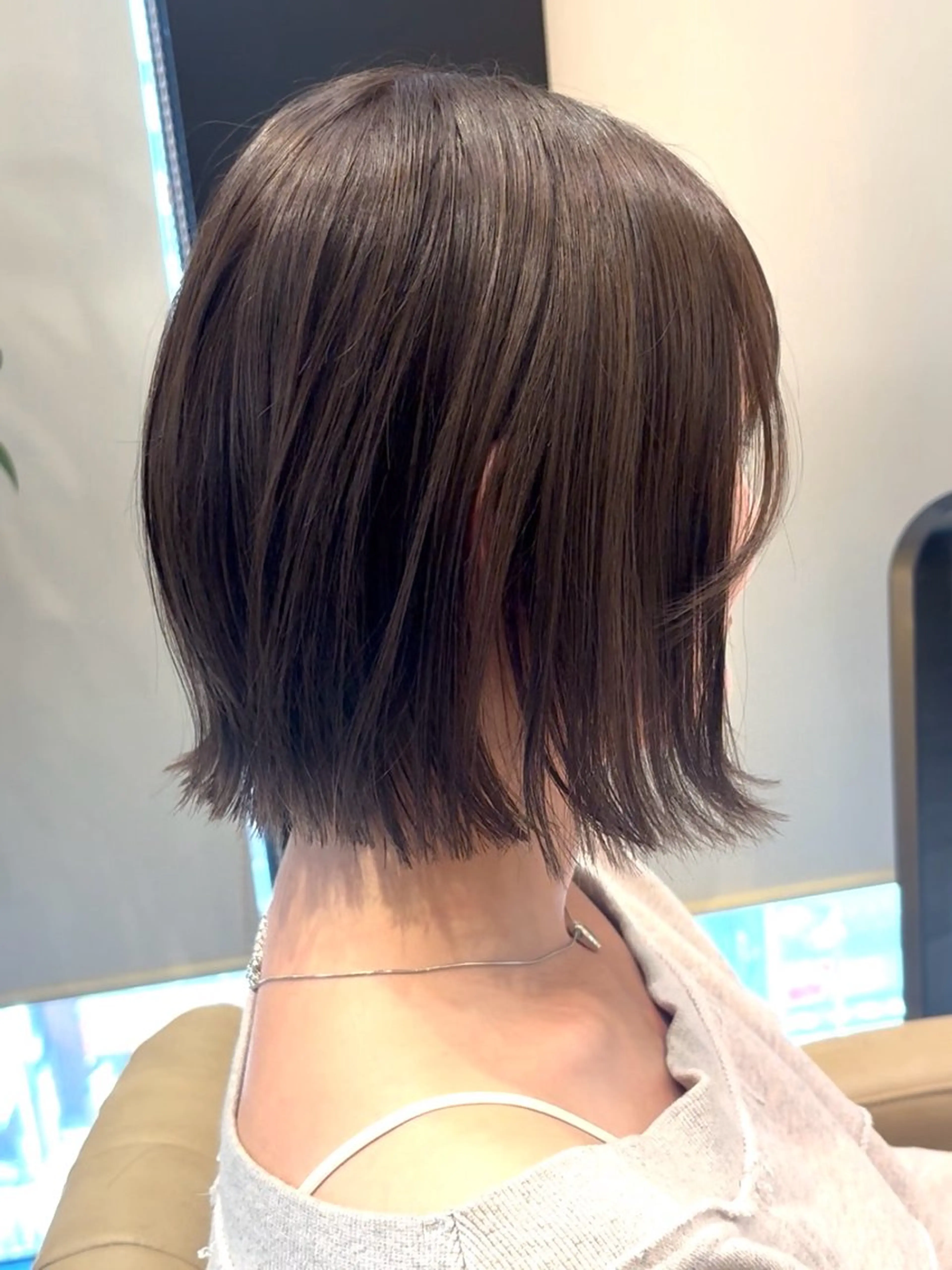 ショート カット 縮毛矯正 Kanami/韓国風 /艶カラーのヘアスタイル