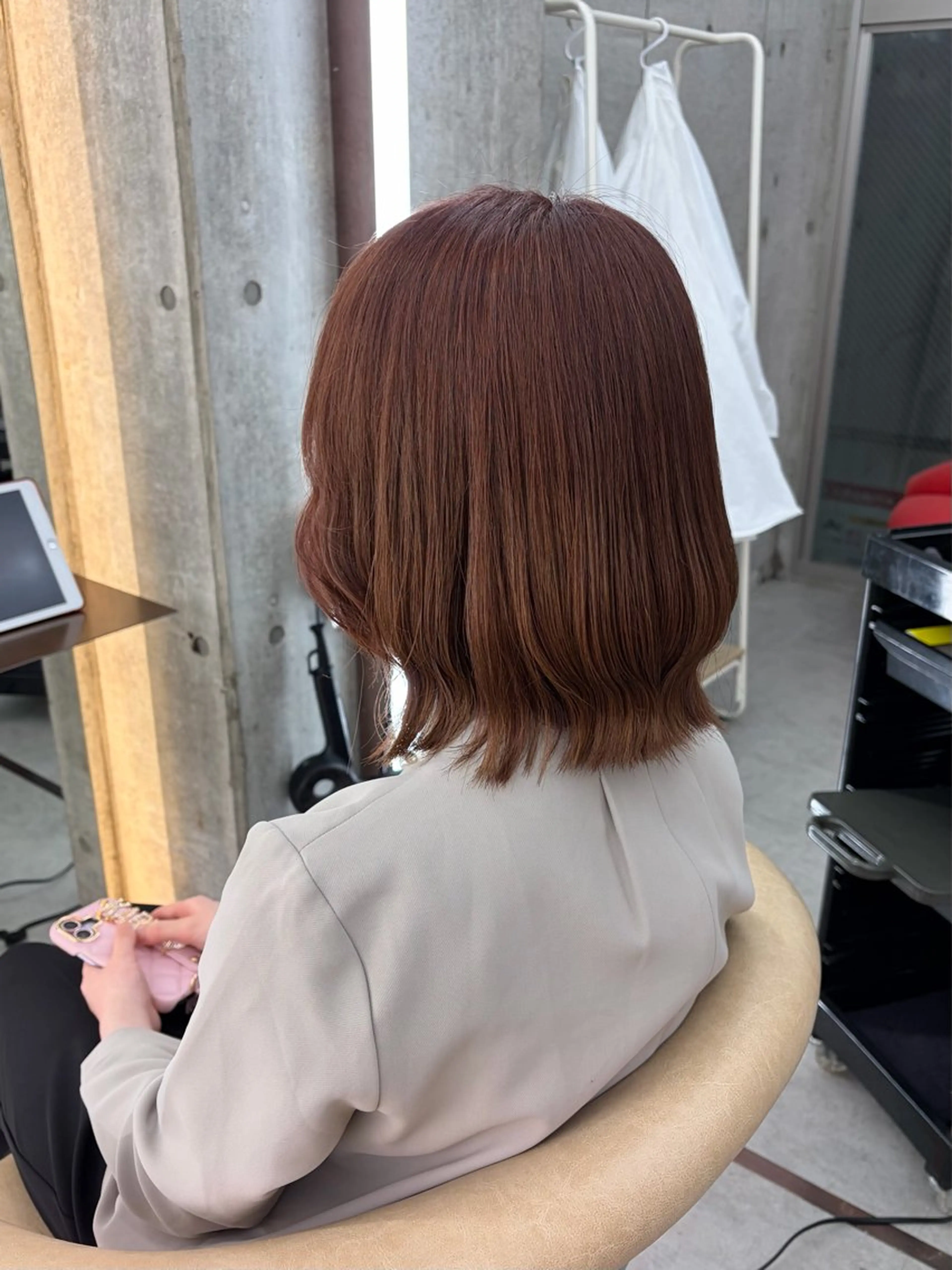 カラー ヘアカラー 山下 瑠菜のヘアスタイル