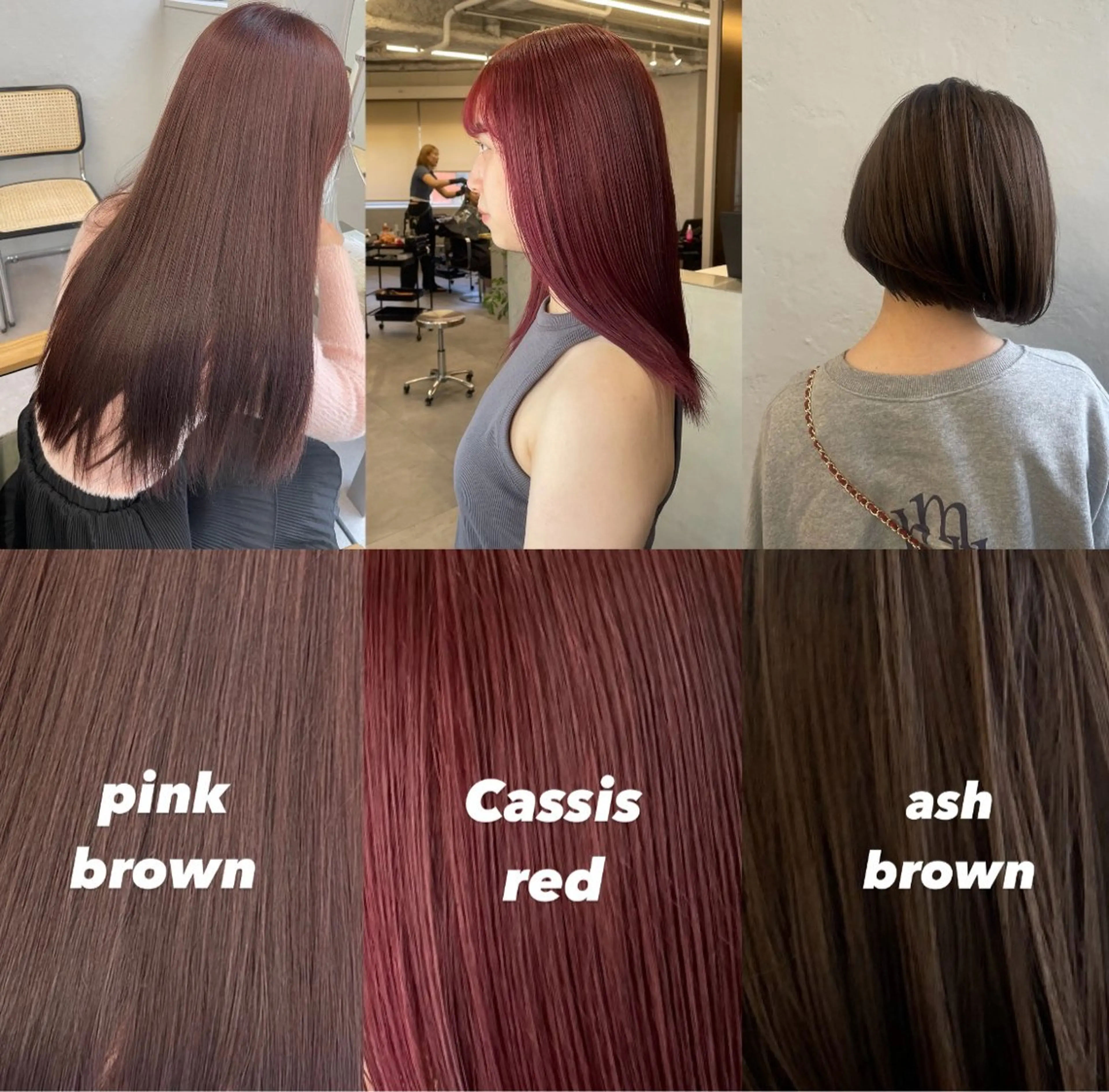 ロング カラー Mirai/ 艶カラー/暖色カラーのヘアスタイル