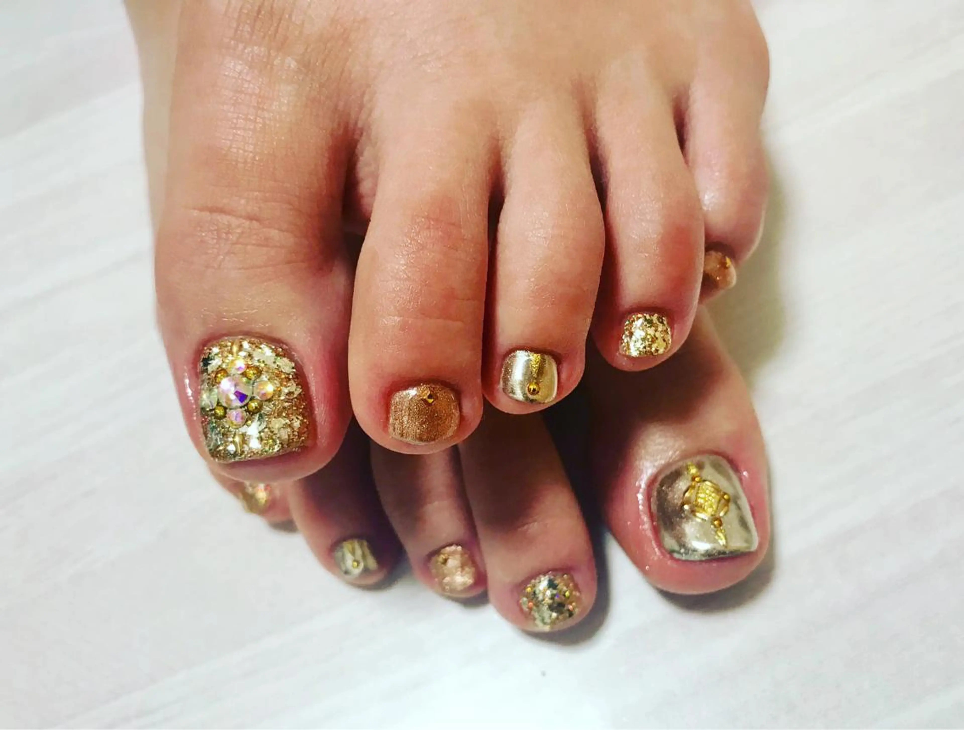 ネイル キラキラネイル NAIL salon ACEのネイルデザイン