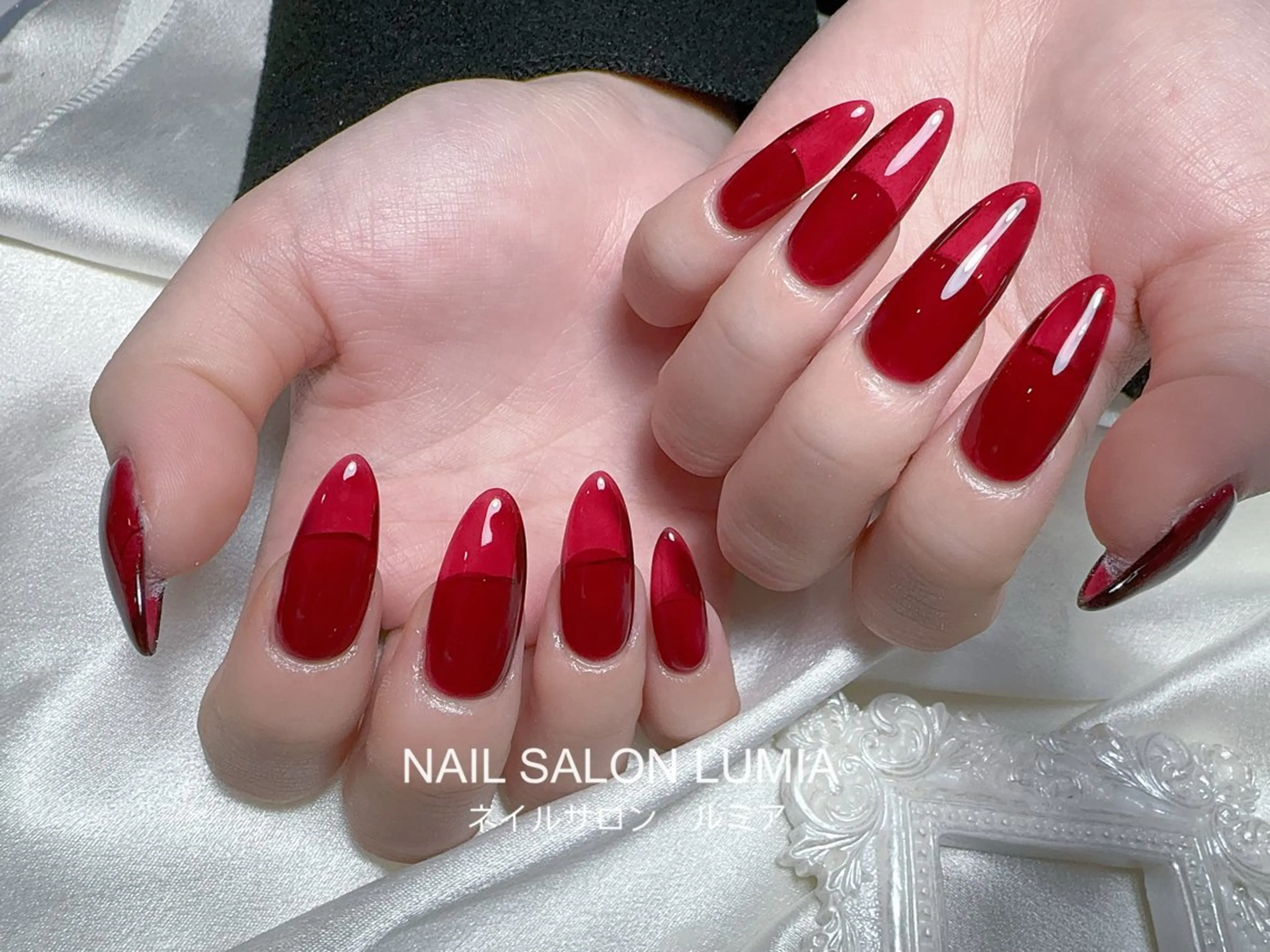 ネイル ハンドネイル ネイルサロン ルミア Lumia 店長のネイルデザイン