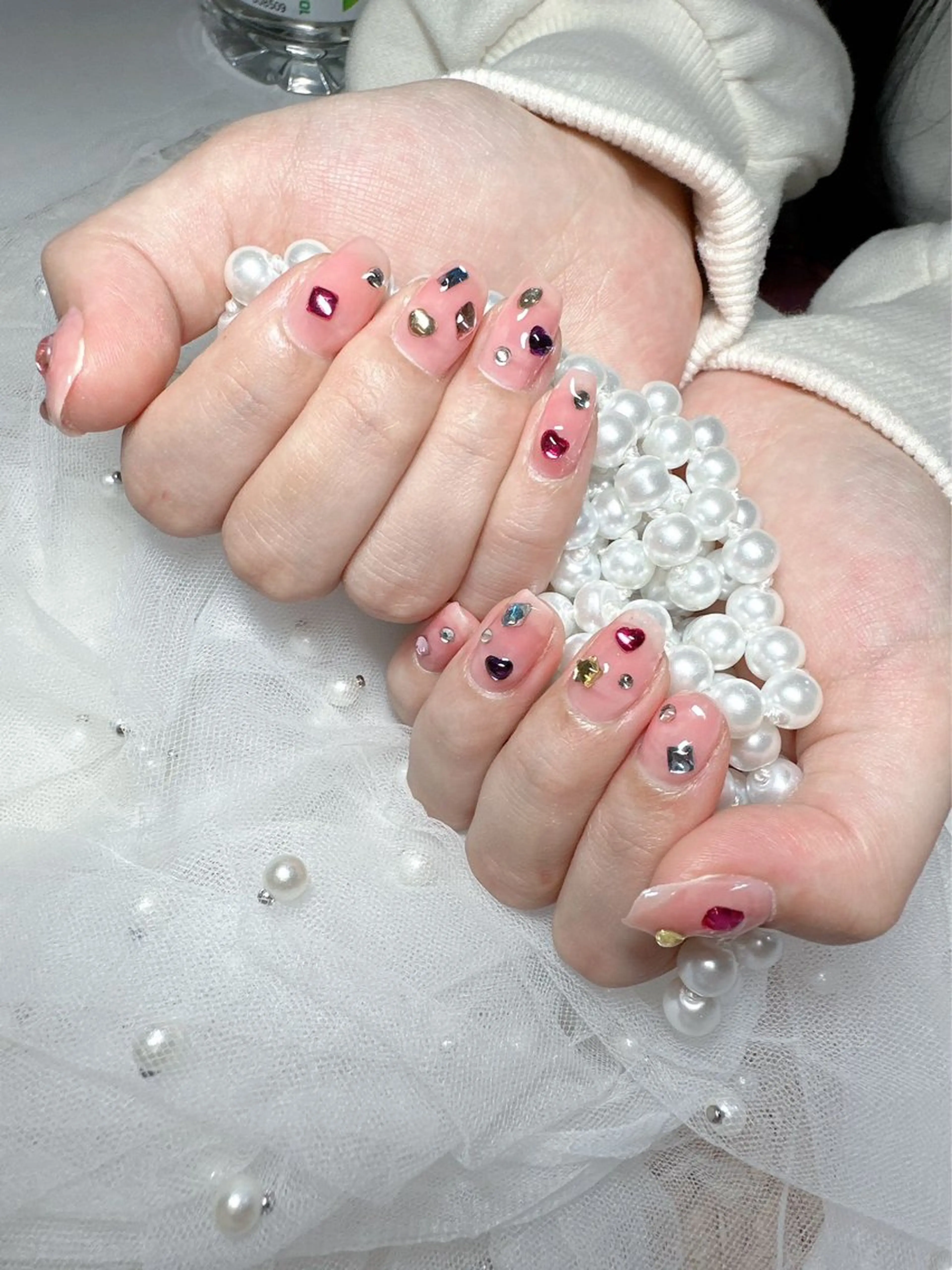 ネイル M🌷nail 長さだし専門店のネイルデザイン