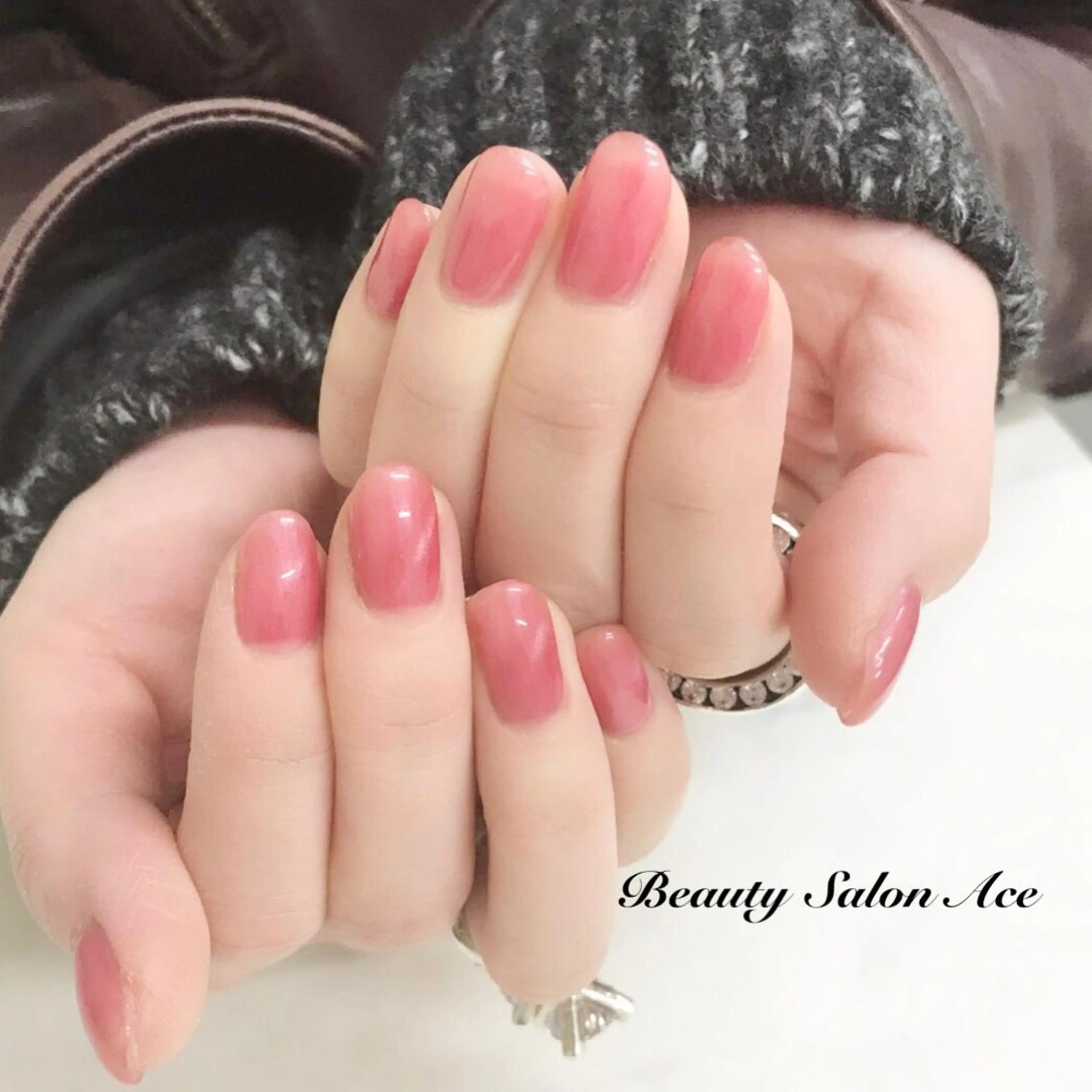 ネイル ワンカラーネイル 池袋フィルイン Ace♡Nailのネイルデザイン