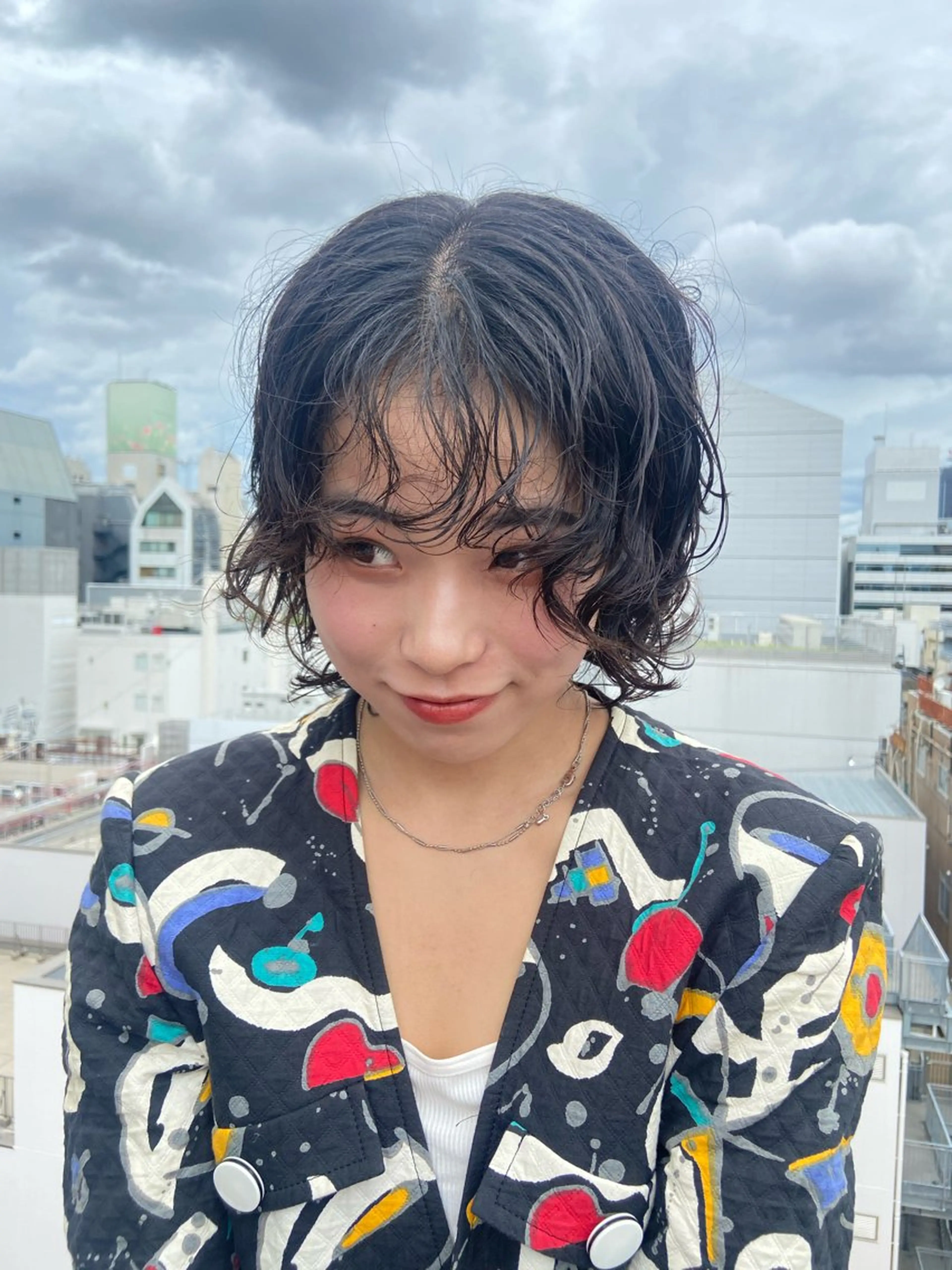 ミディアム パーマ 🌼似合わせのプロ 心斎橋/rena🌼のマツエク・マツパデザイン