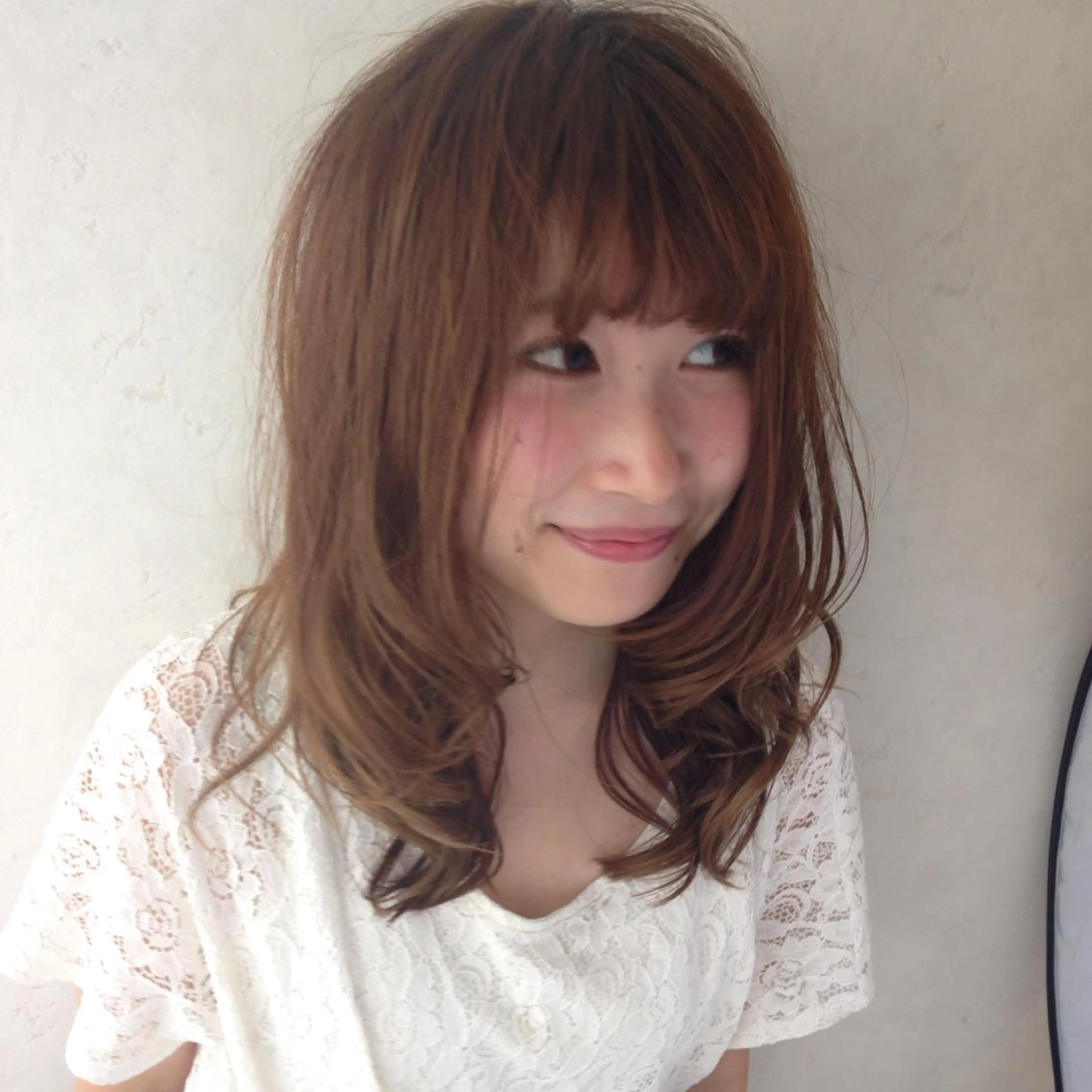 ミディアム カラー 💎髪質改善💎 デザイナーshinのヘアスタイル