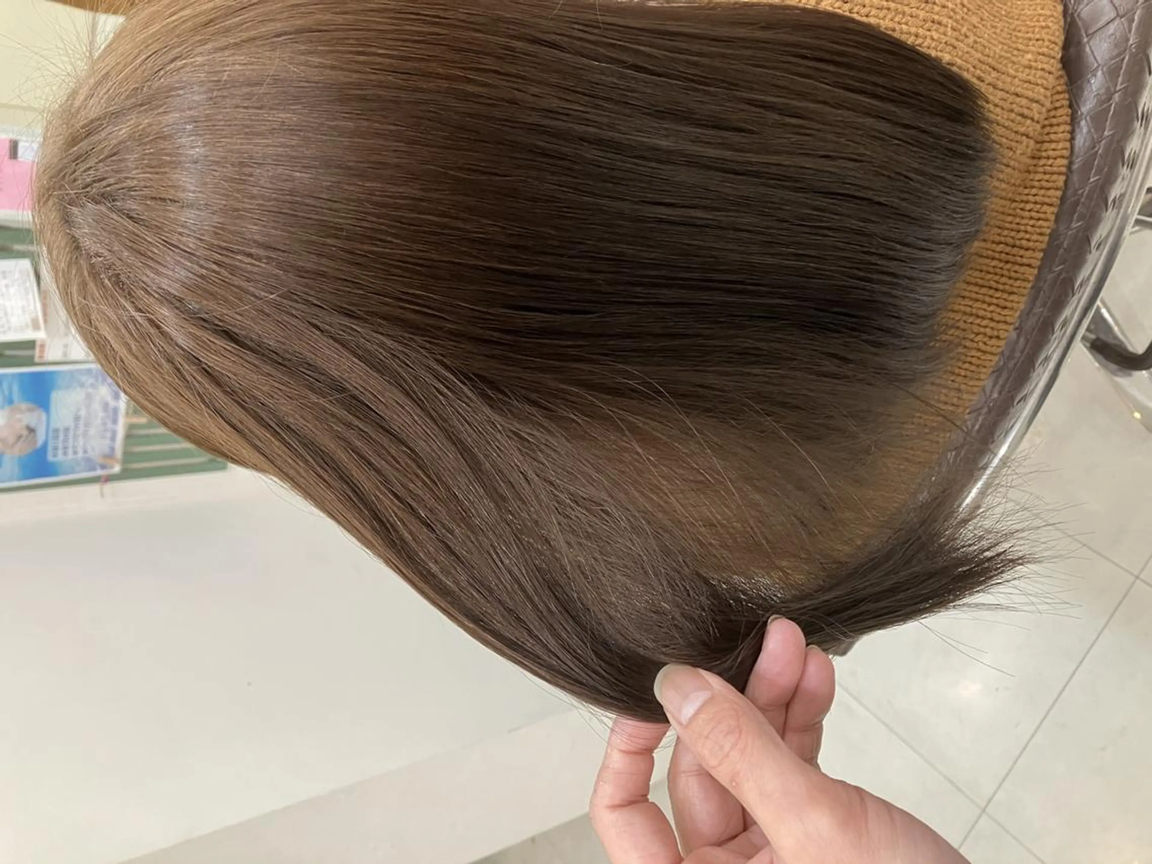 ミディアム ヘアカラー 🌸美髪の魔法＊ リラジュネス🌸のヘアスタイル