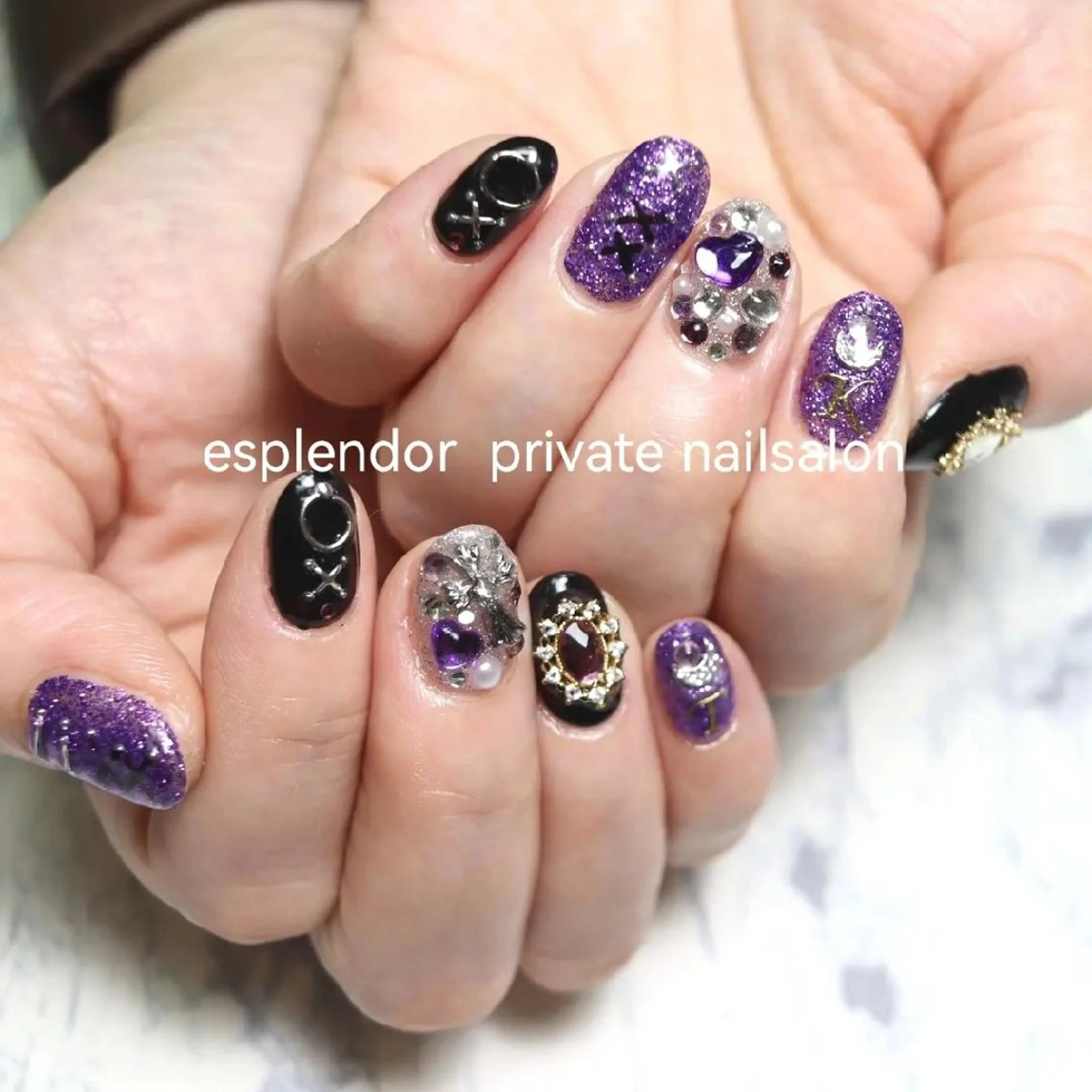 ネイル 持ち込み esplendor  小野寺のネイルデザイン