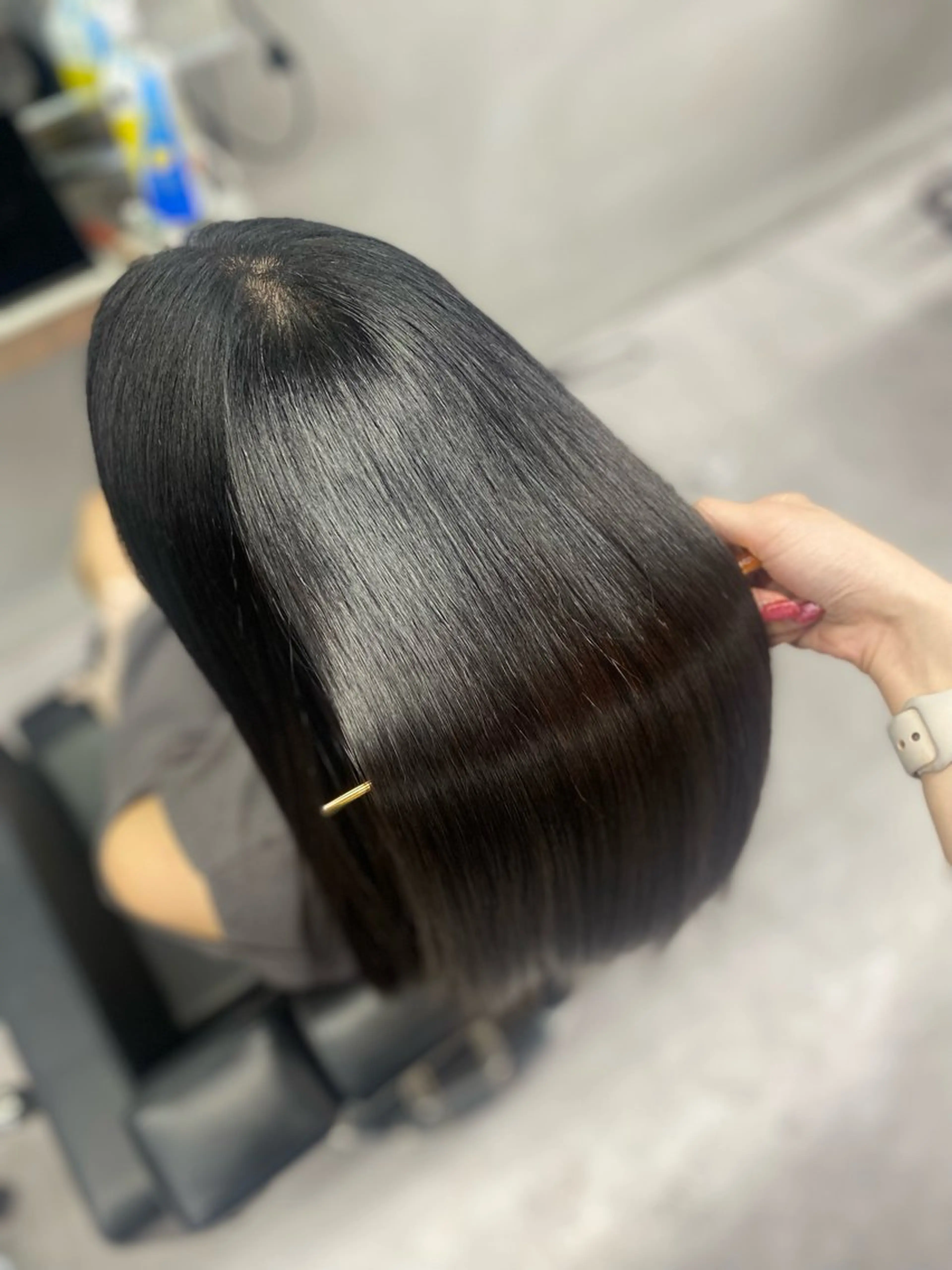 ロング 髪質改善 カット トリートメント 艶髪/縮毛矯正 🫧辻野海羽のヘアスタイル