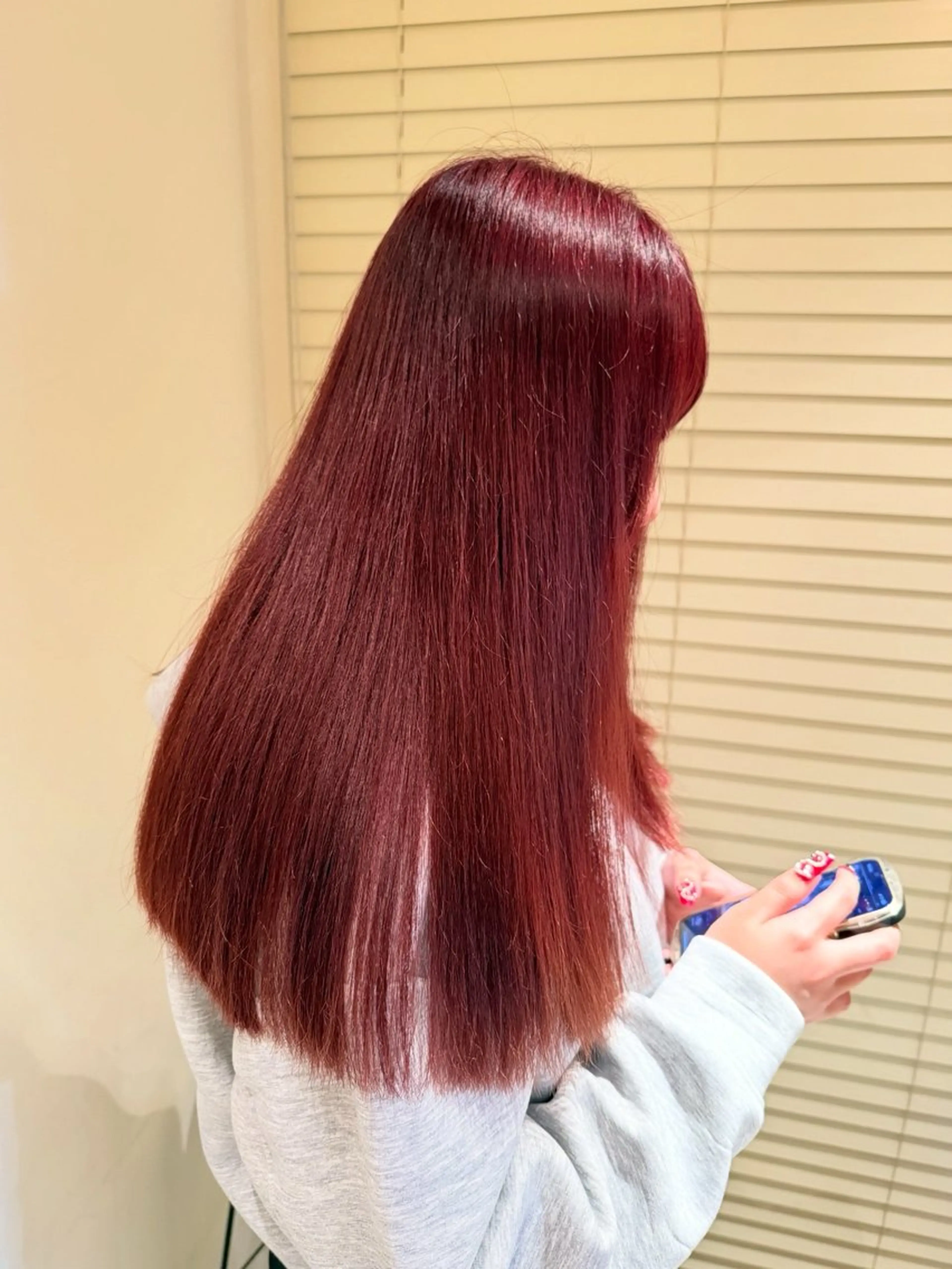 セミロング カット ヘアカラー 🪐レイヤー/抜け感 カラー/加野彩果🪐のヘアスタイル