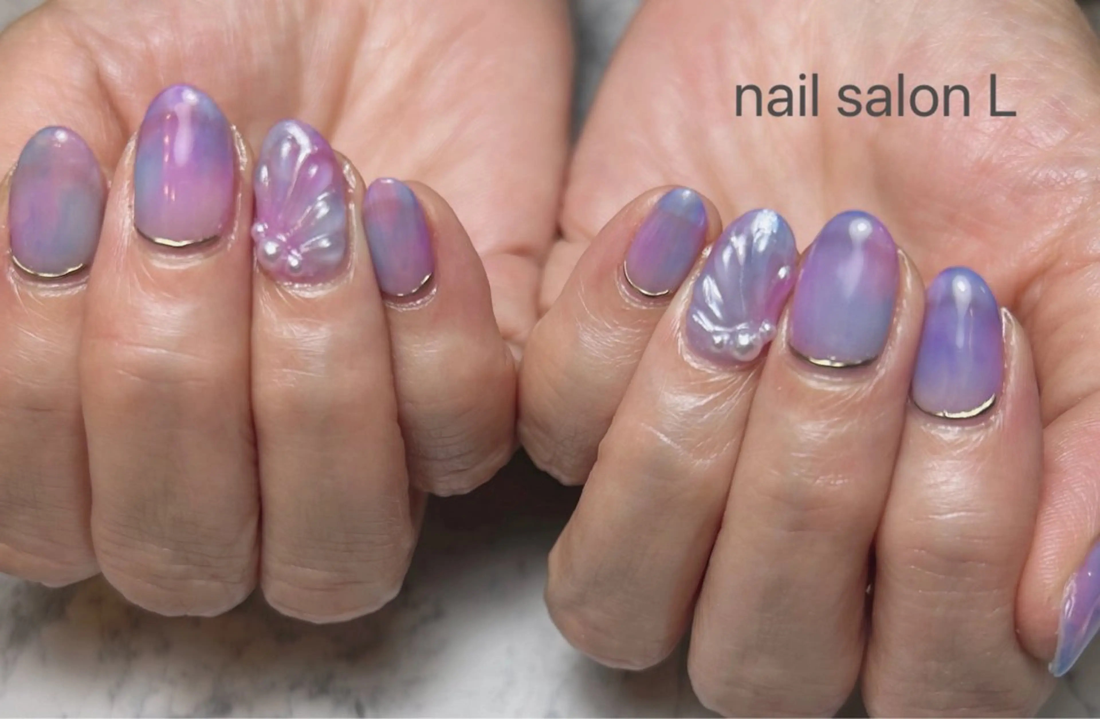 ネイル ハンドネイル 吉川市 ネイルサロンLのネイルデザイン