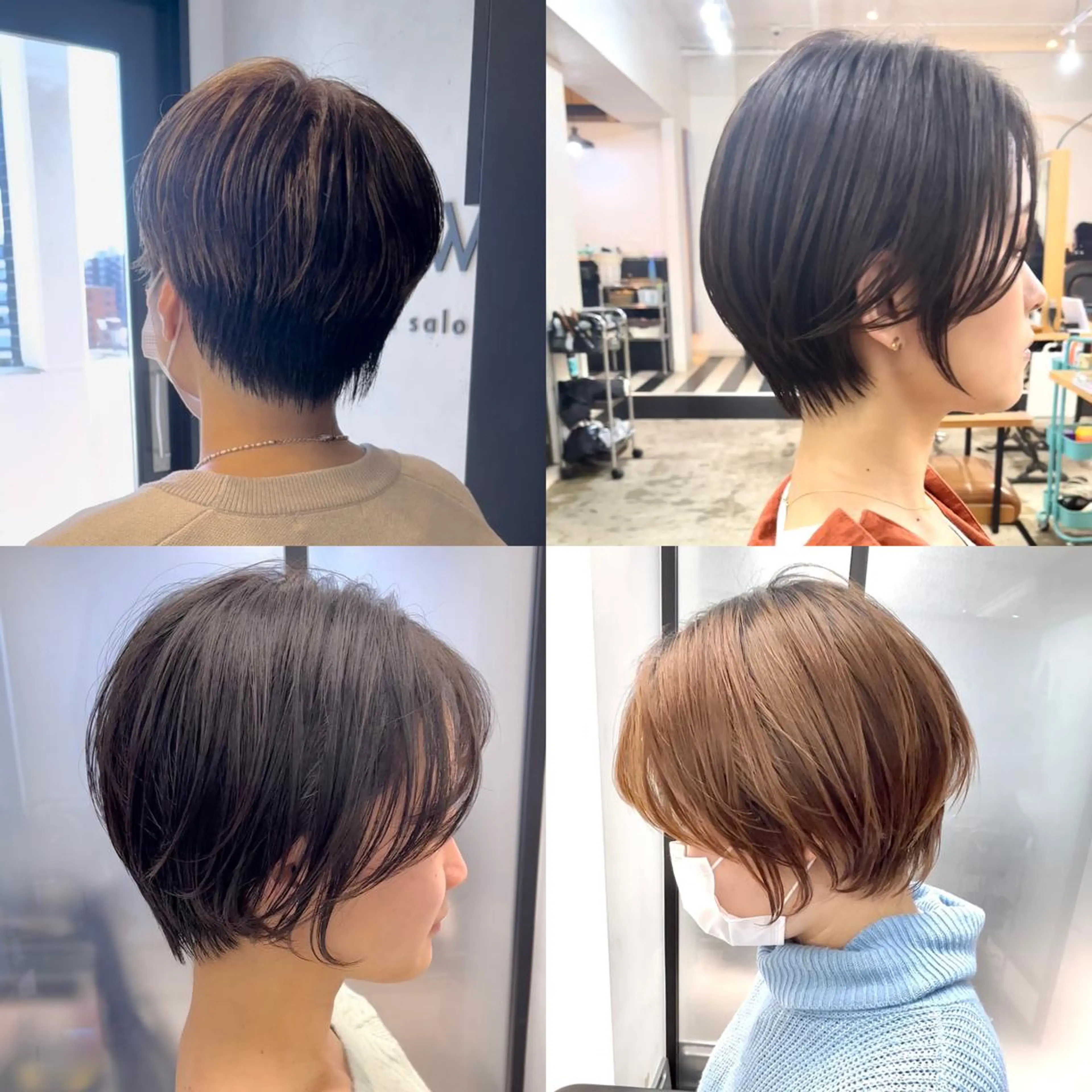 ショート カラー ショートヘア、ボブ こやさん　コヤマのヘアスタイル