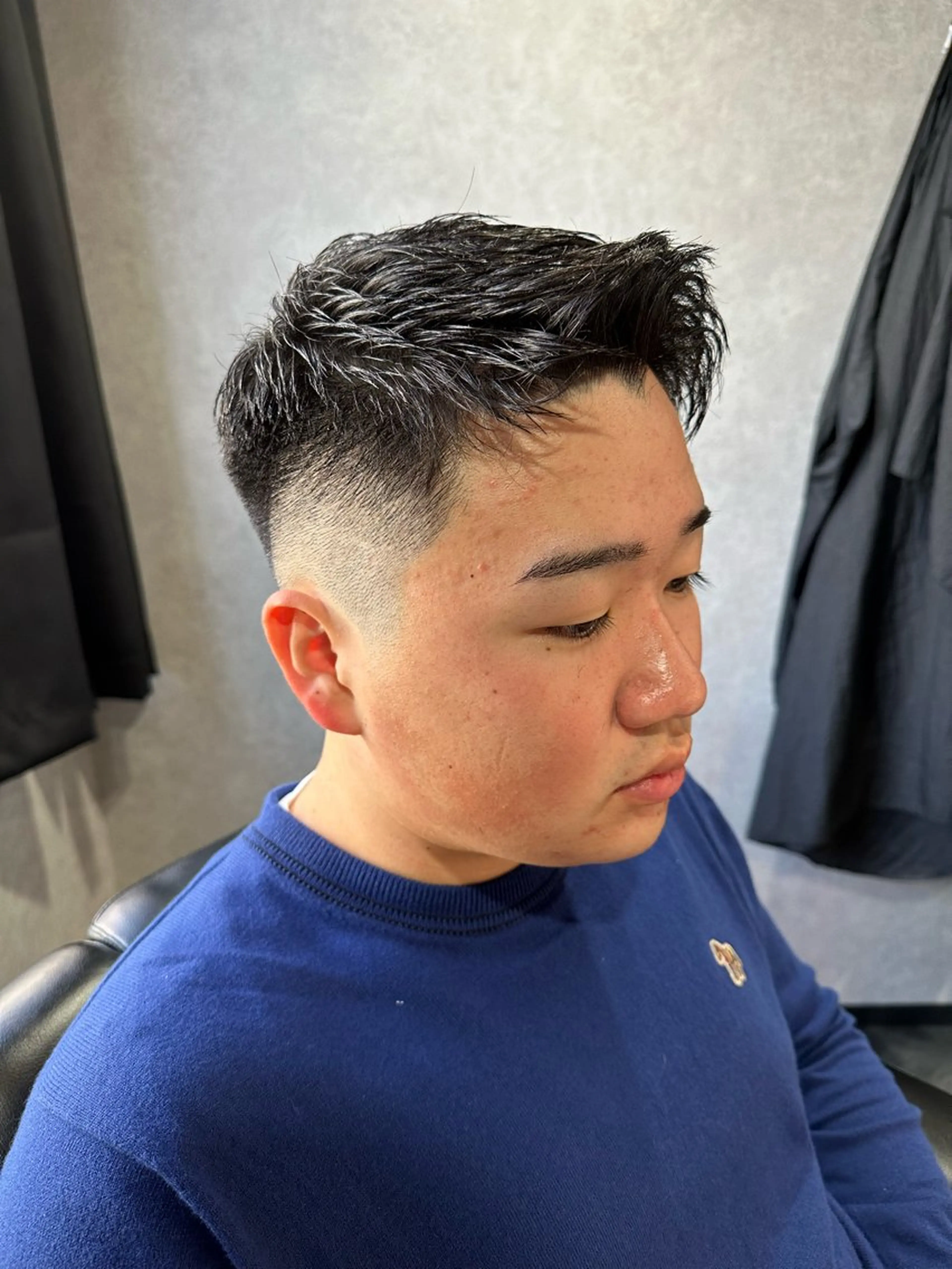 メンズ 篠原 颯人のヘアスタイル