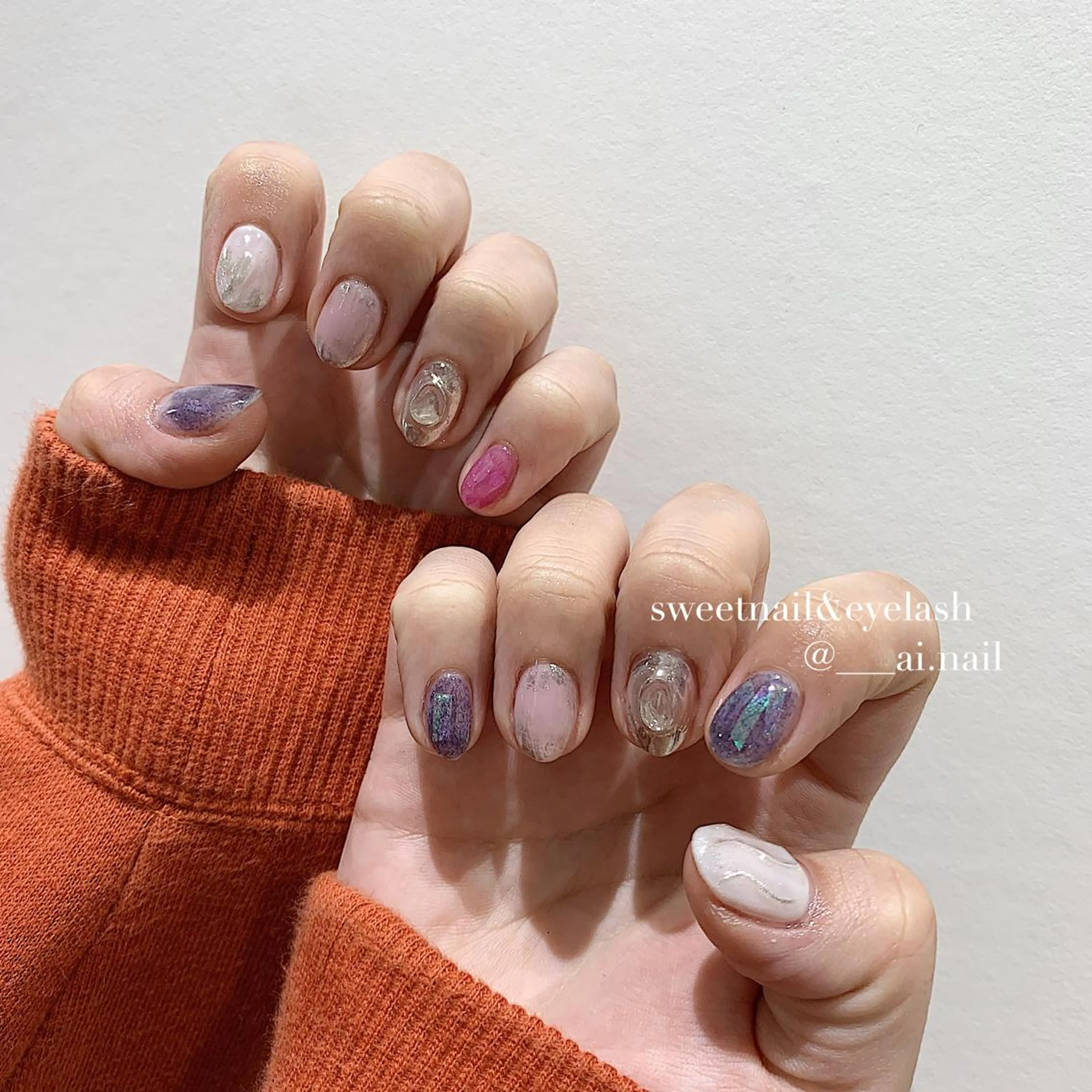 ネイル 🍃伏見 / soL nail / aiのネイルデザイン