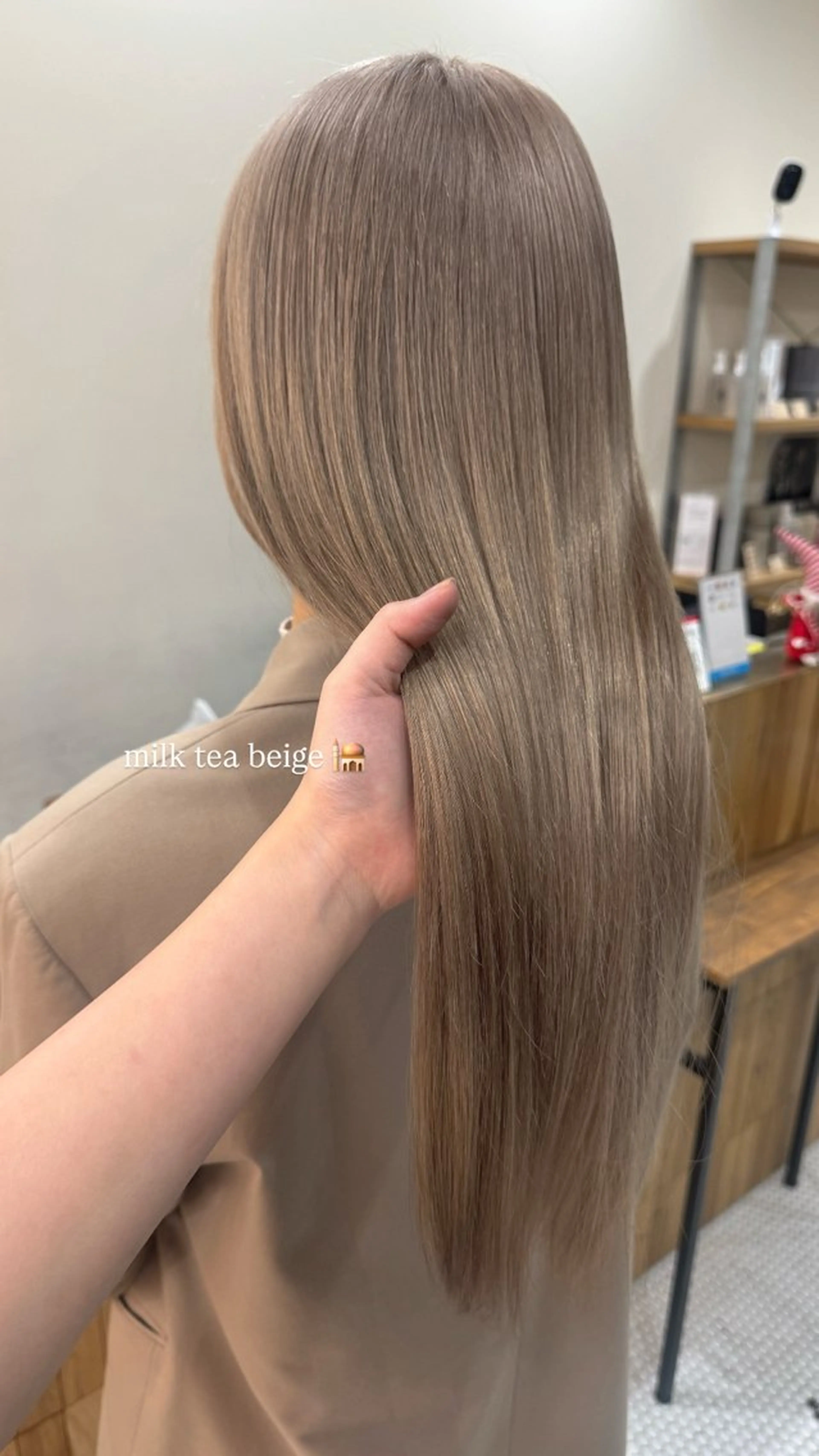カラー ヘアカラー 山下 莉歩のヘアスタイル
