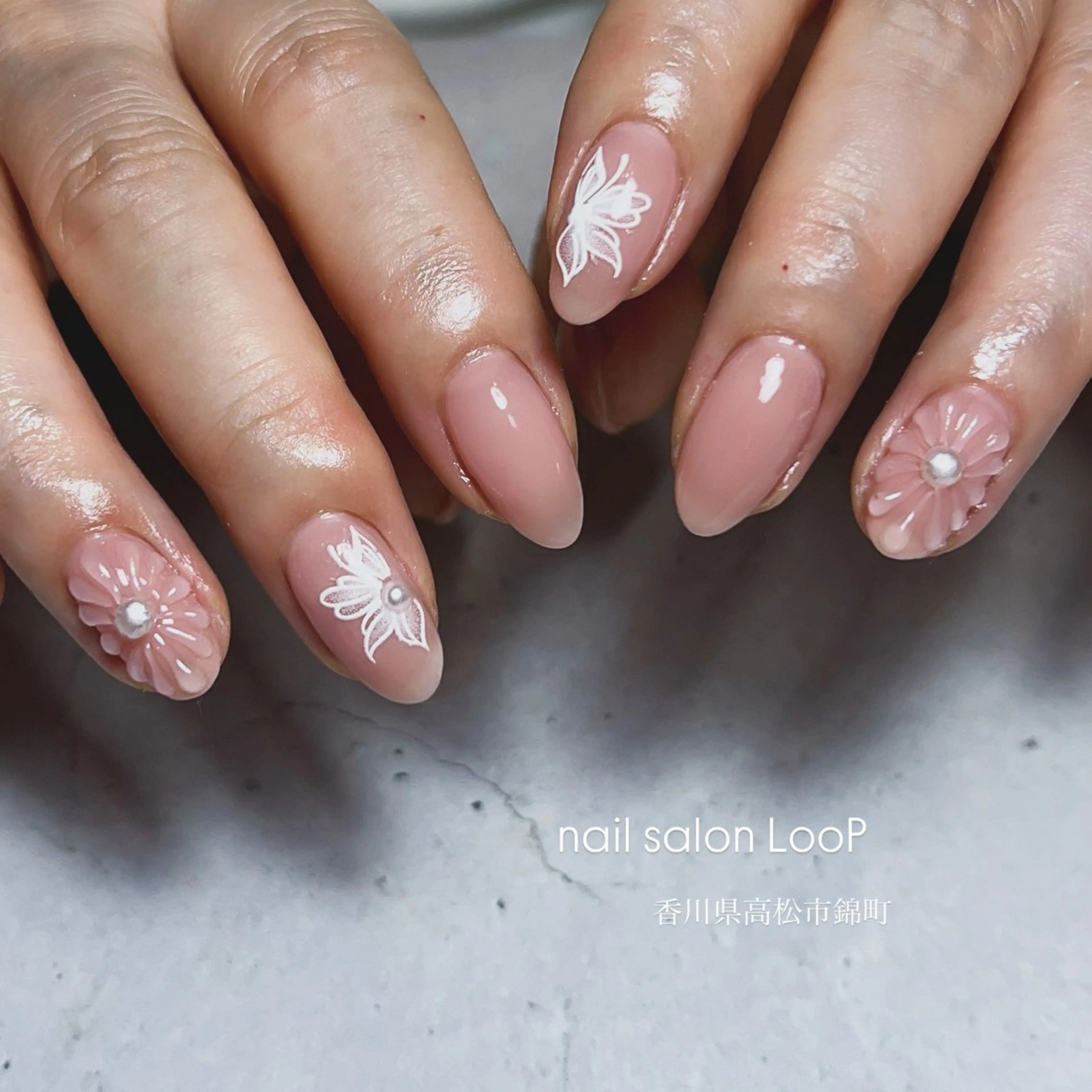 ネイル ハンドネイル LooP riho / nuanceのネイルデザイン