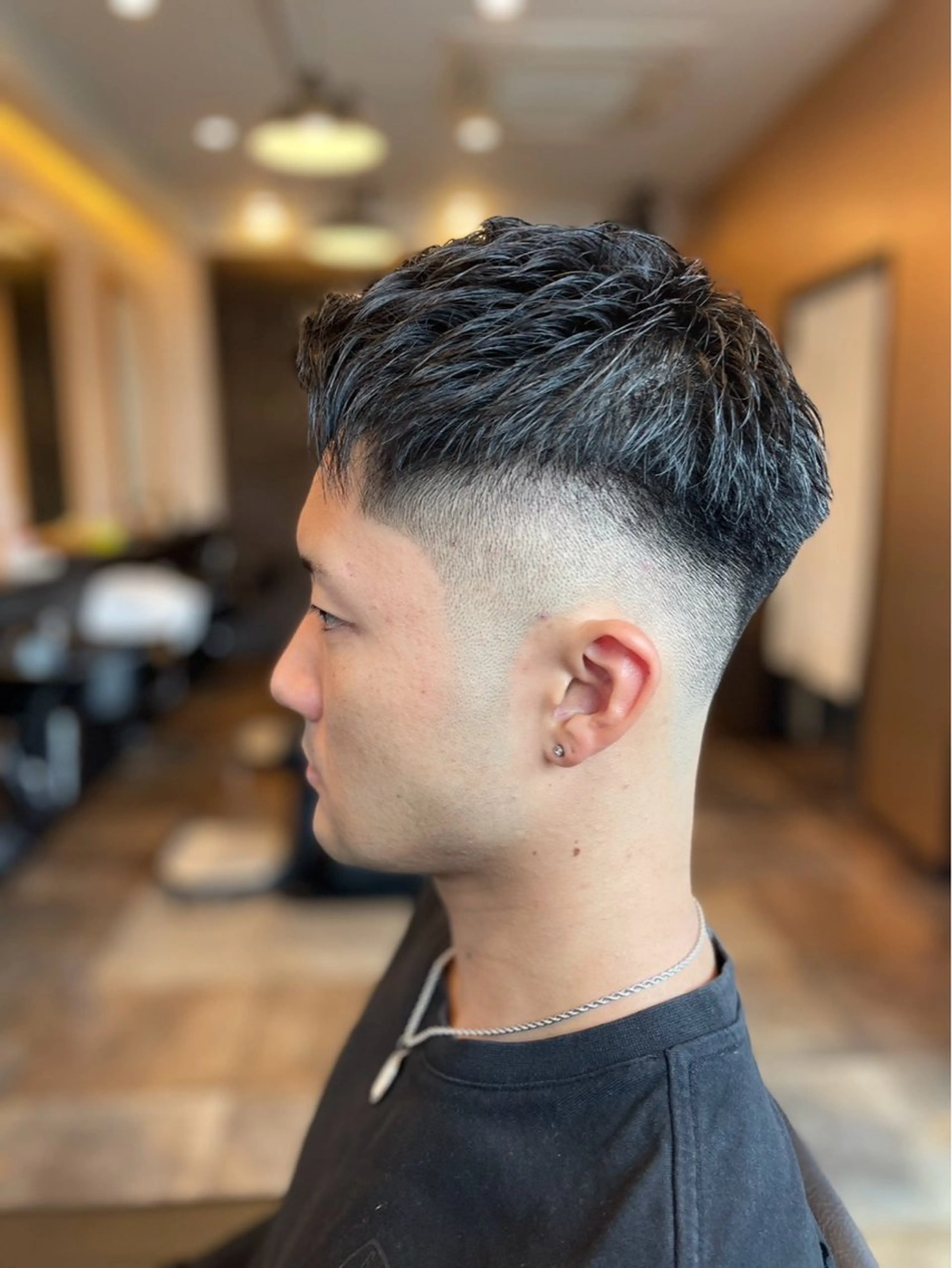 ショート メンズ フェードカット カット 🌟夜から通える🌟 メンズ専門店長RENのヘアスタイル