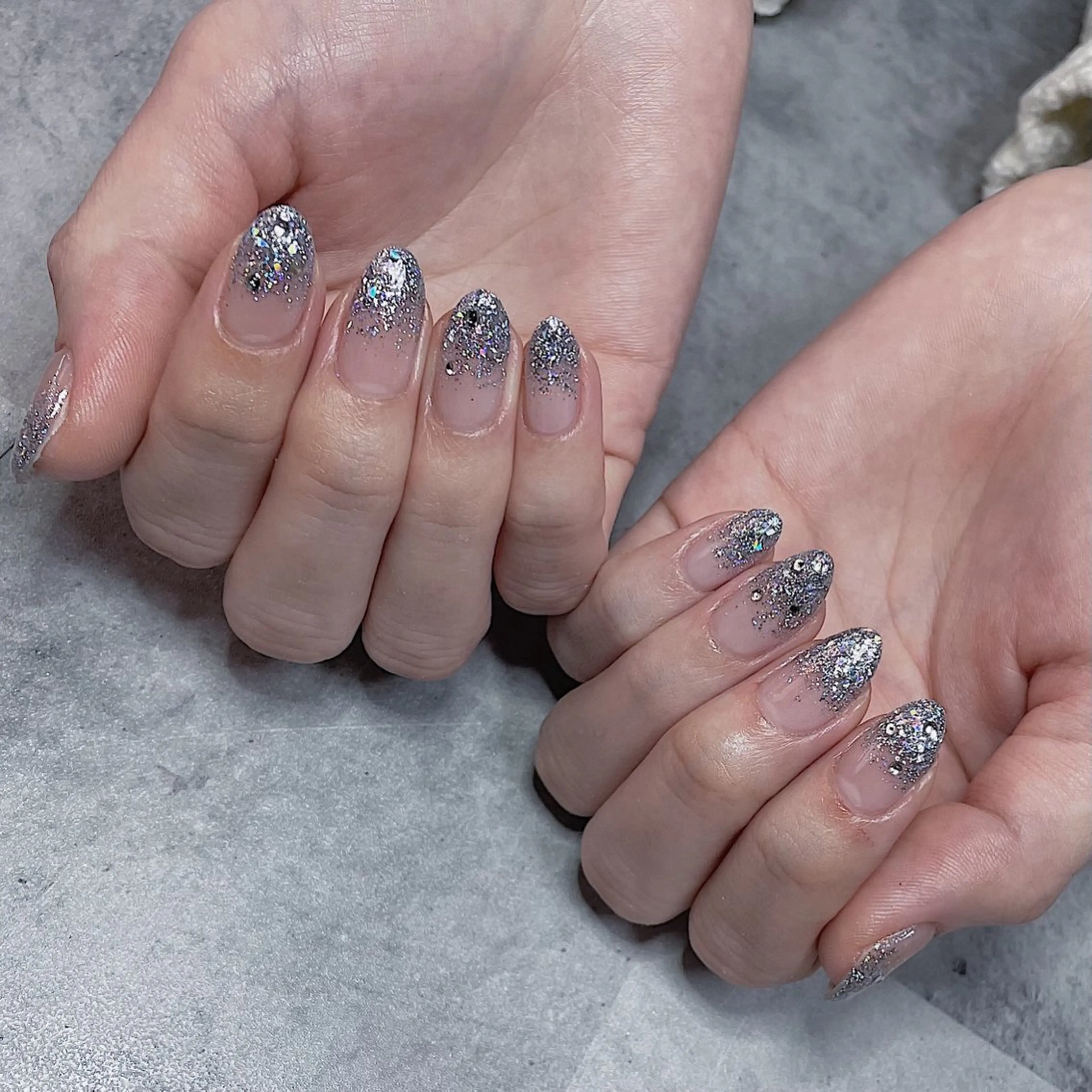 ミディアム ハンドネイル SYU'NAIL /YUKIのネイルデザイン
