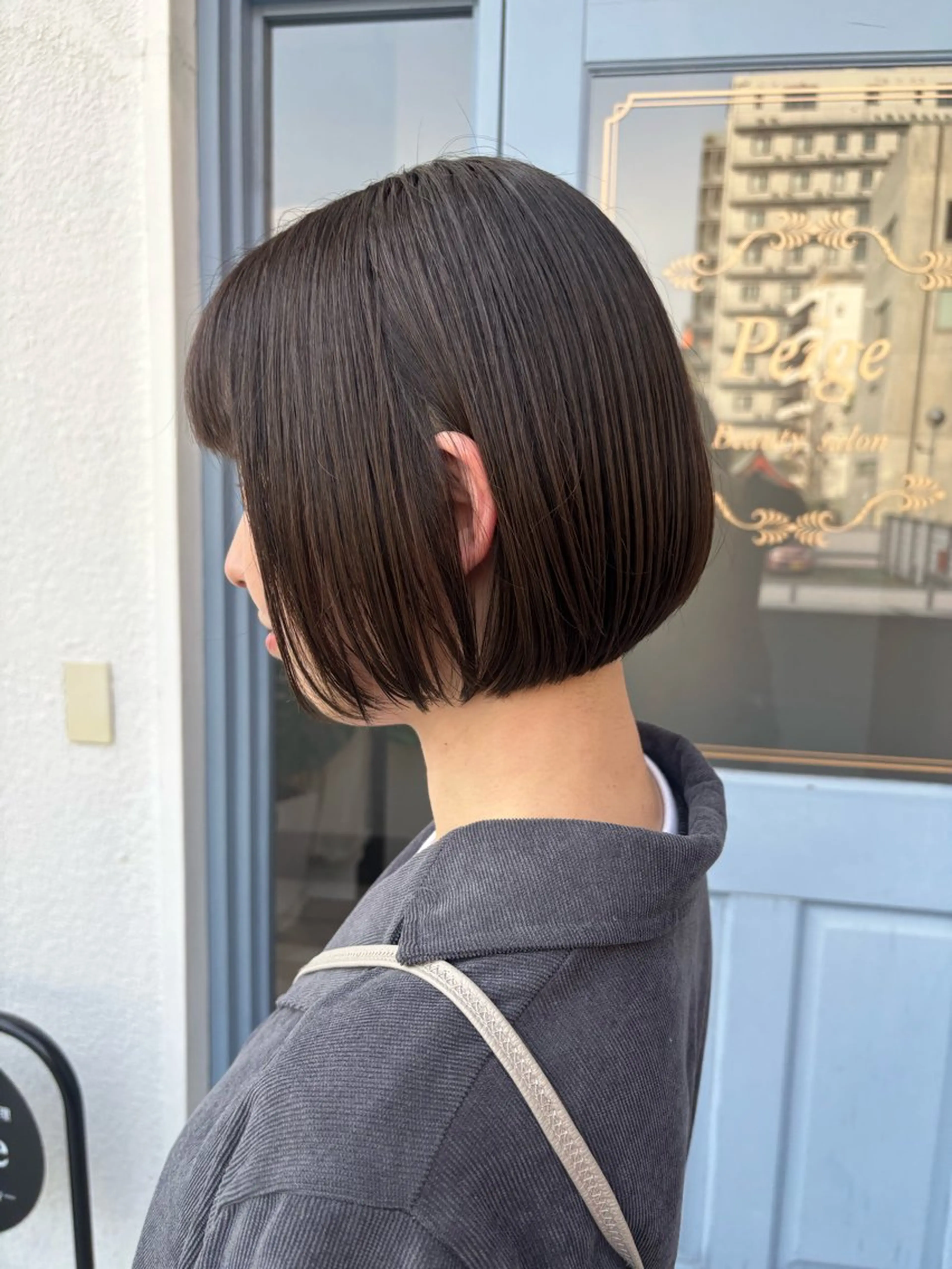 ショート ボブ カット peige 斉藤✨大人ヘアー✨のヘアスタイル