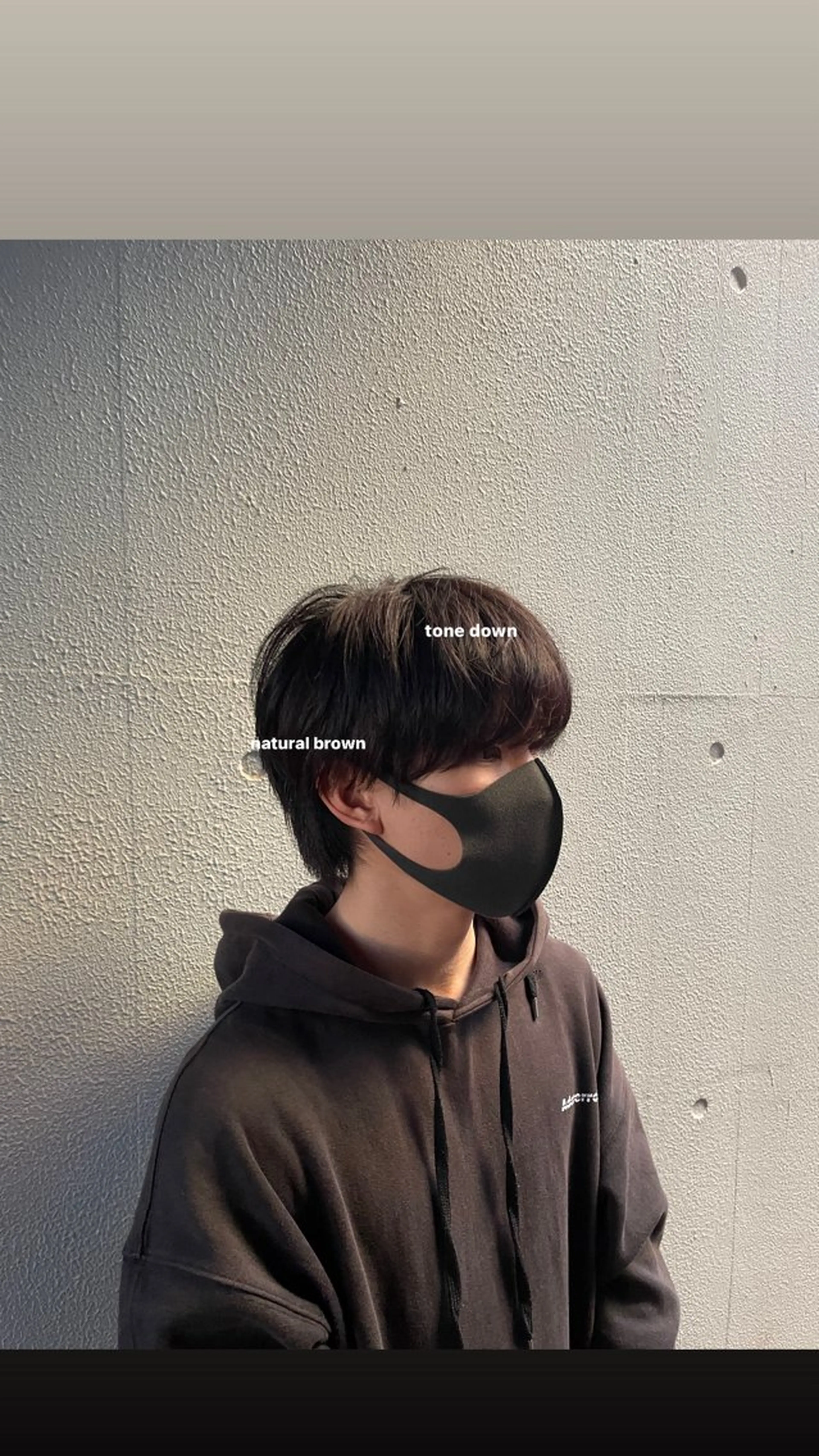 カラー メンズ ヘアカラー ヘアセット 艶カラー/レイヤー /ボブ🌒Ameriのヘアスタイル