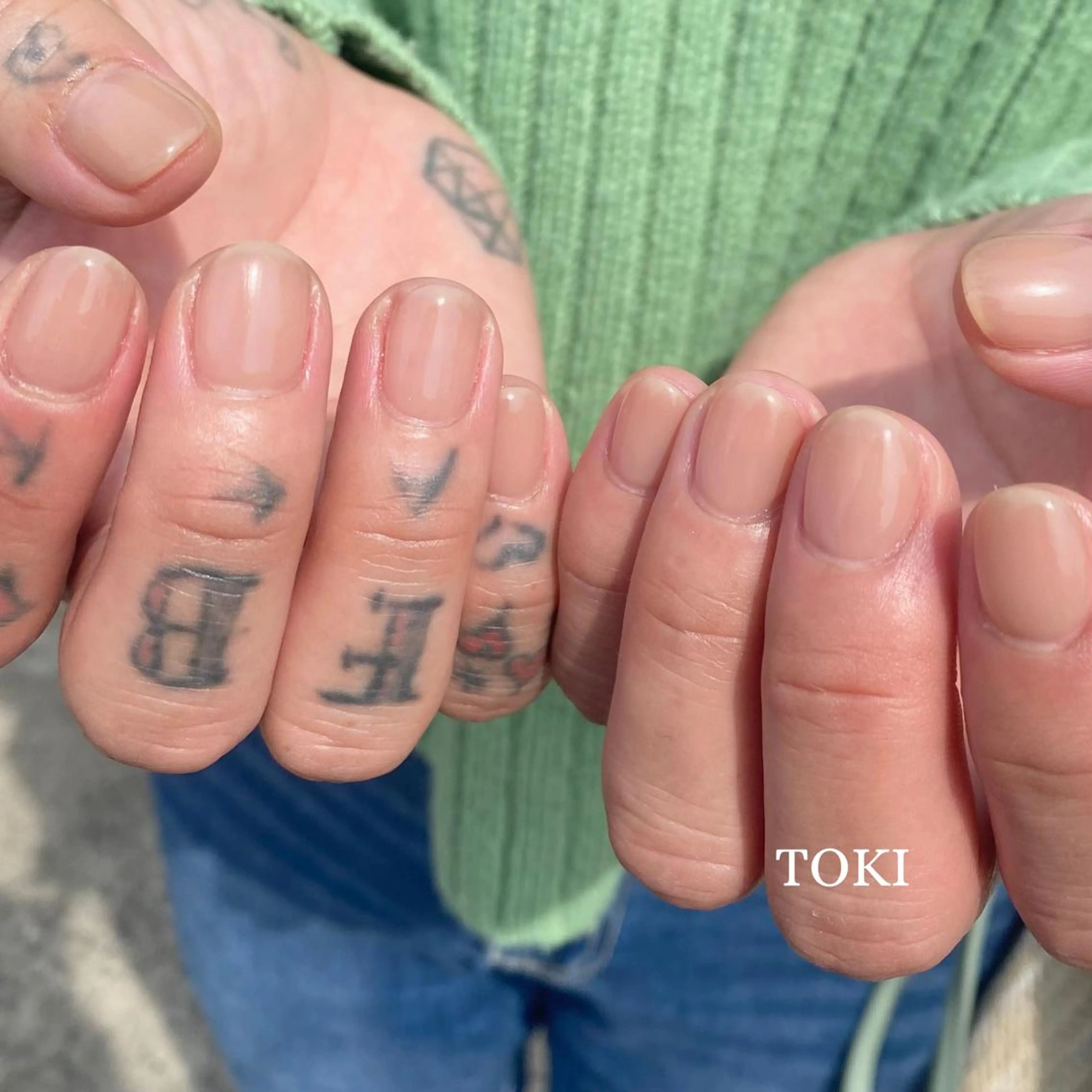 ネイル ワンカラーネイル nailsalon TOKIのネイルデザイン