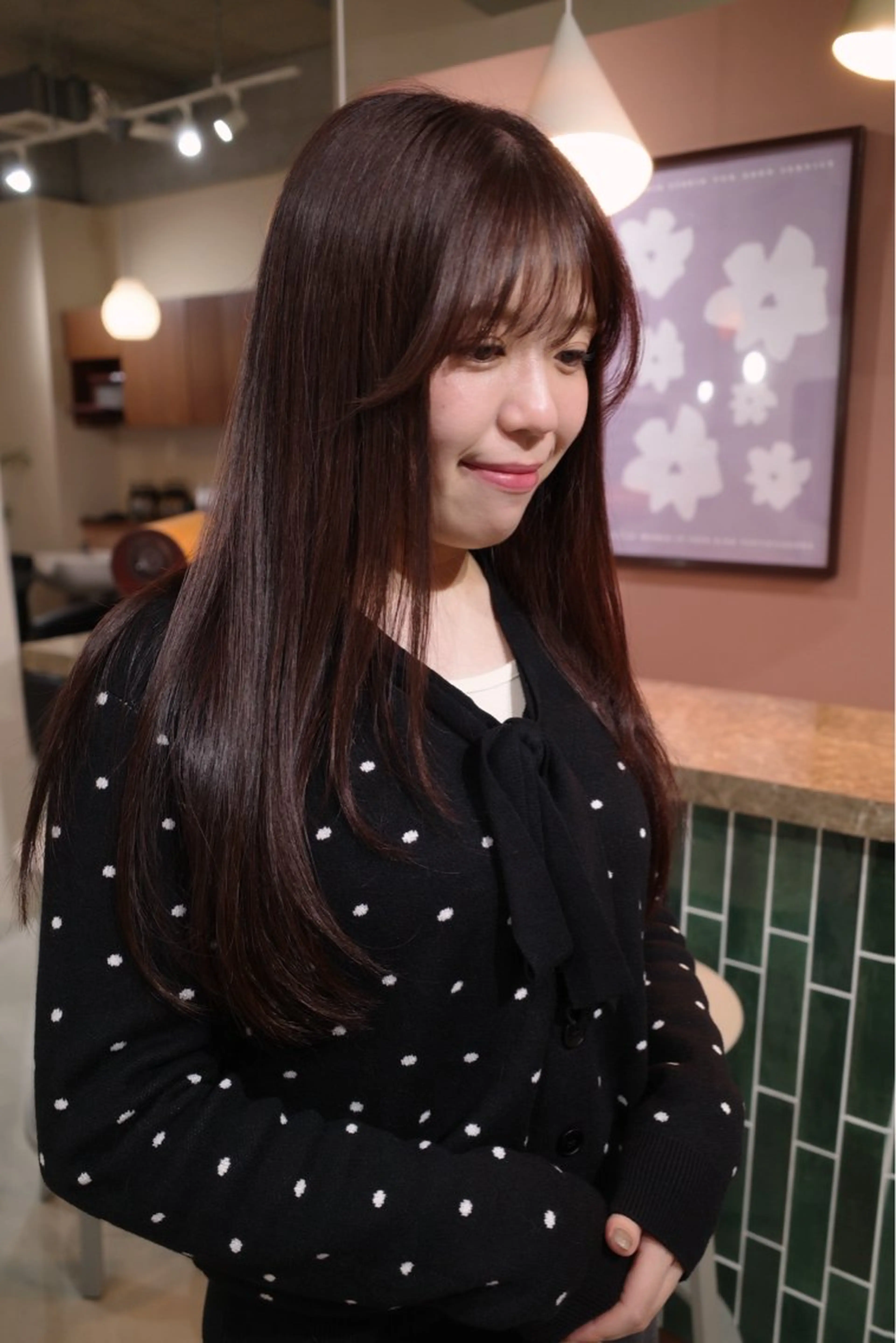 ロング カラー Piu-所属・古澤 芽依のヘアスタイル