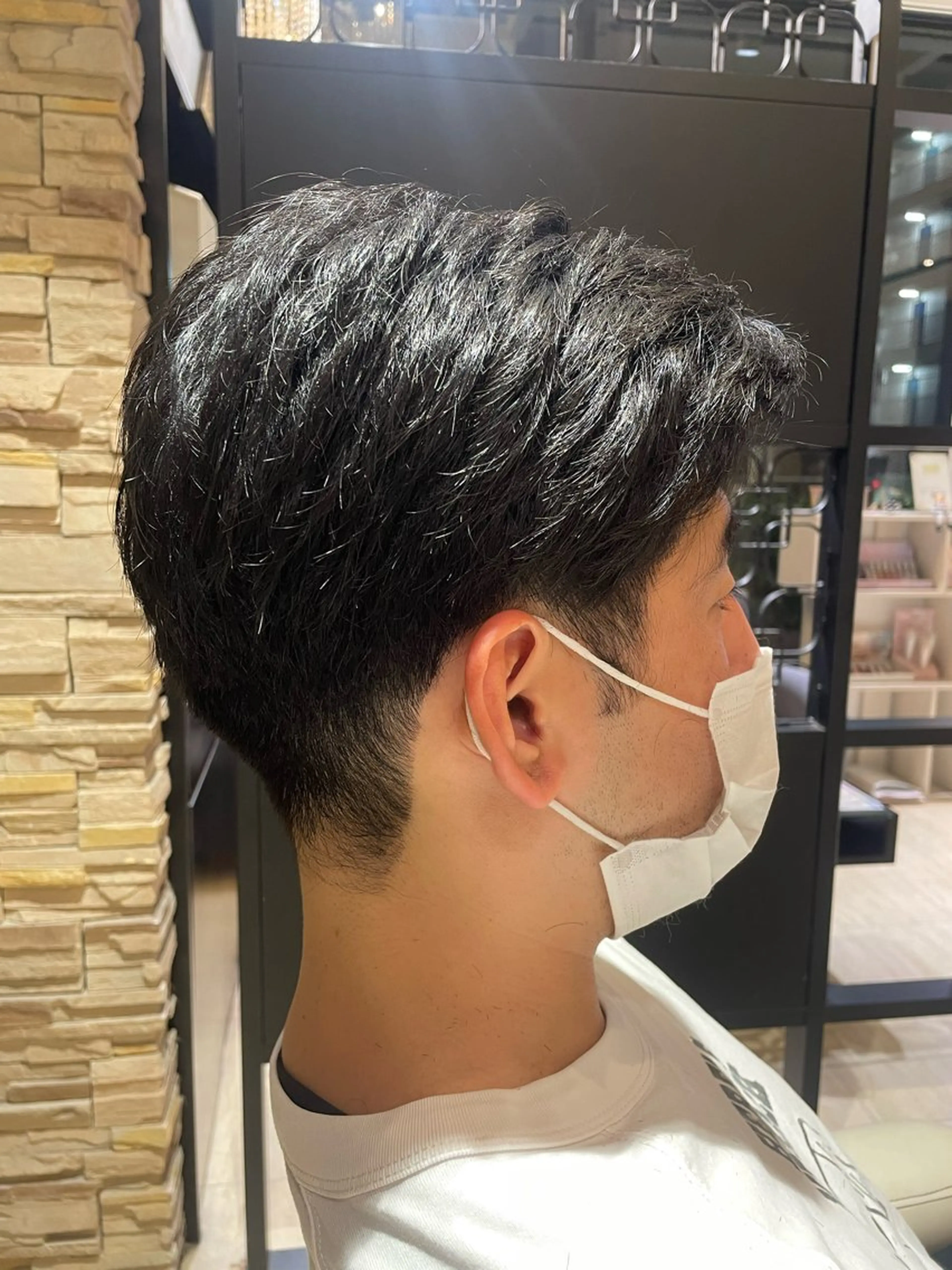 ショート メンズ 西岡 莉緒のヘアスタイル