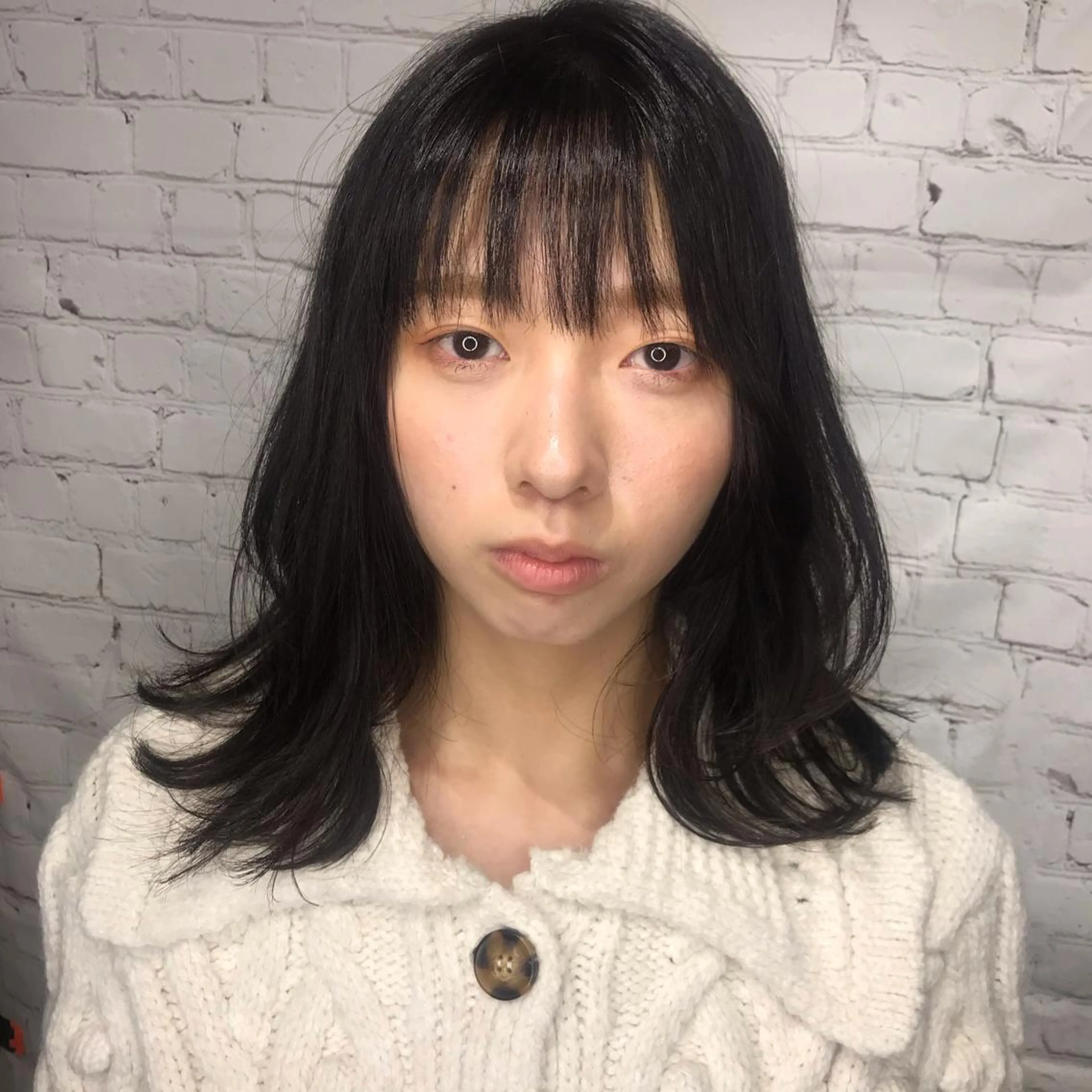 ミディアム 【似合わせカット】 松尾一気のヘアスタイル