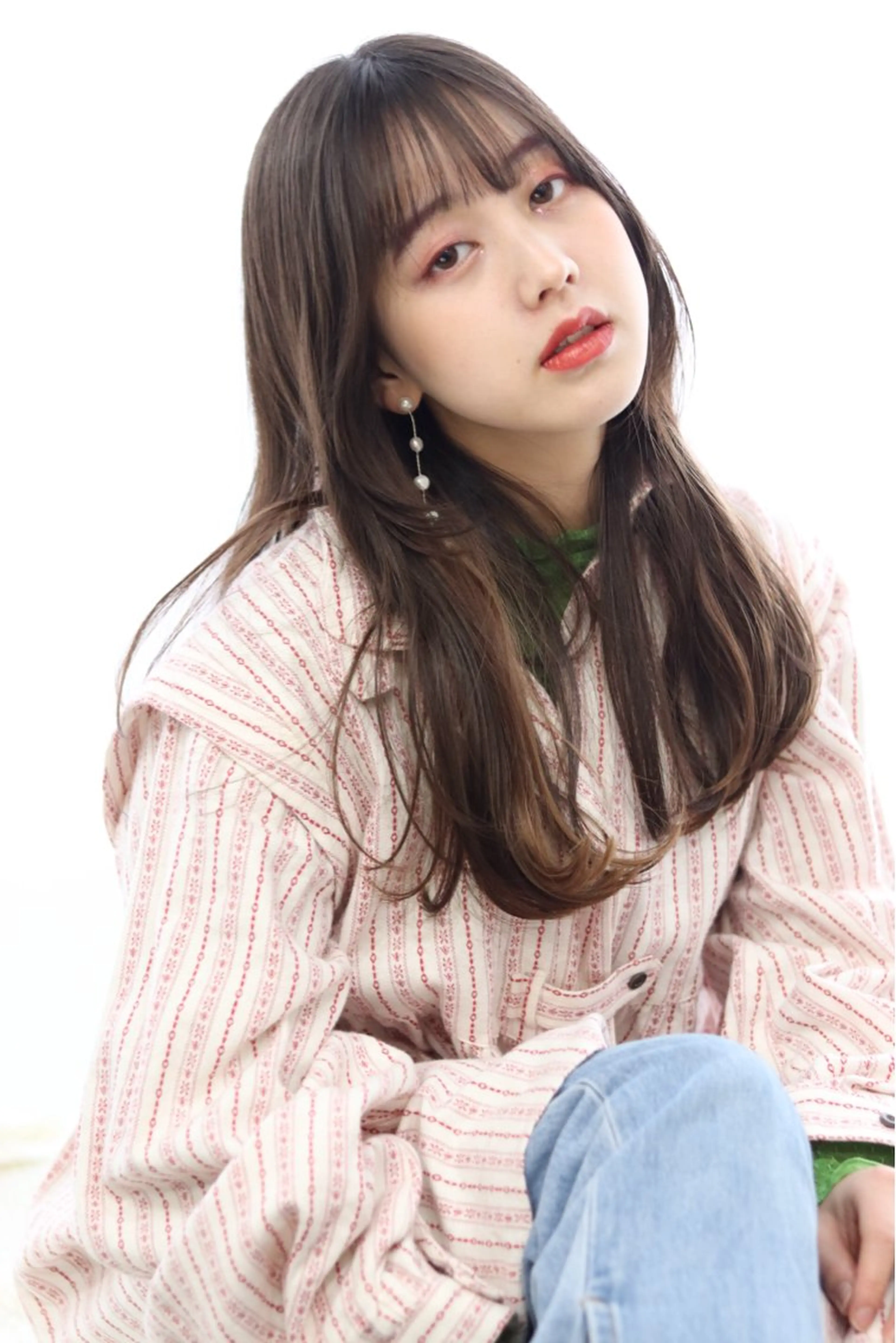 ロング 山﨑彩乃 🫧 髪質改善✨️のヘアスタイル