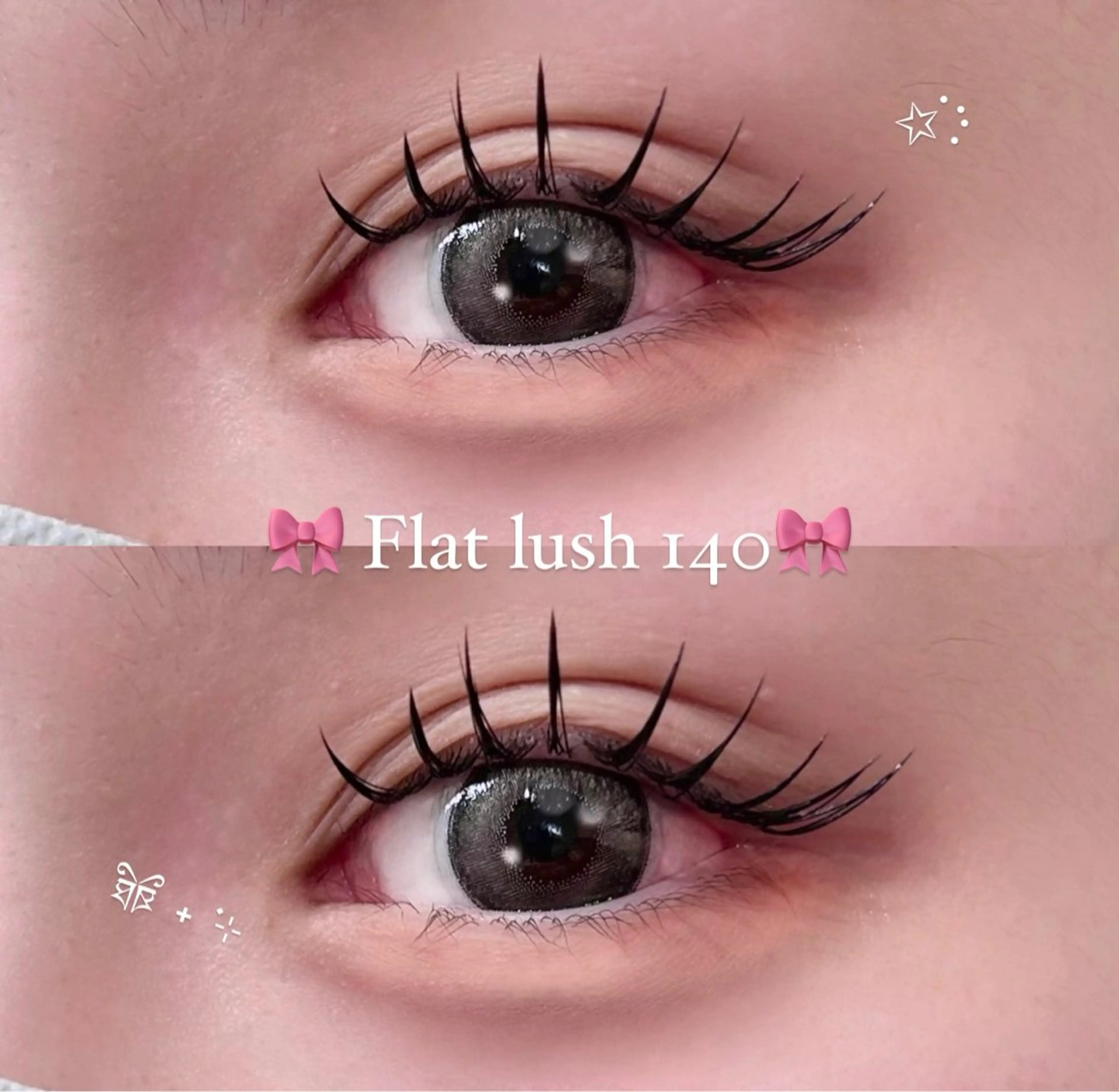 𓆩❤︎𓆪Flat lush 140本 𓆩❤︎𓆪コーティング付き୨୧の写真