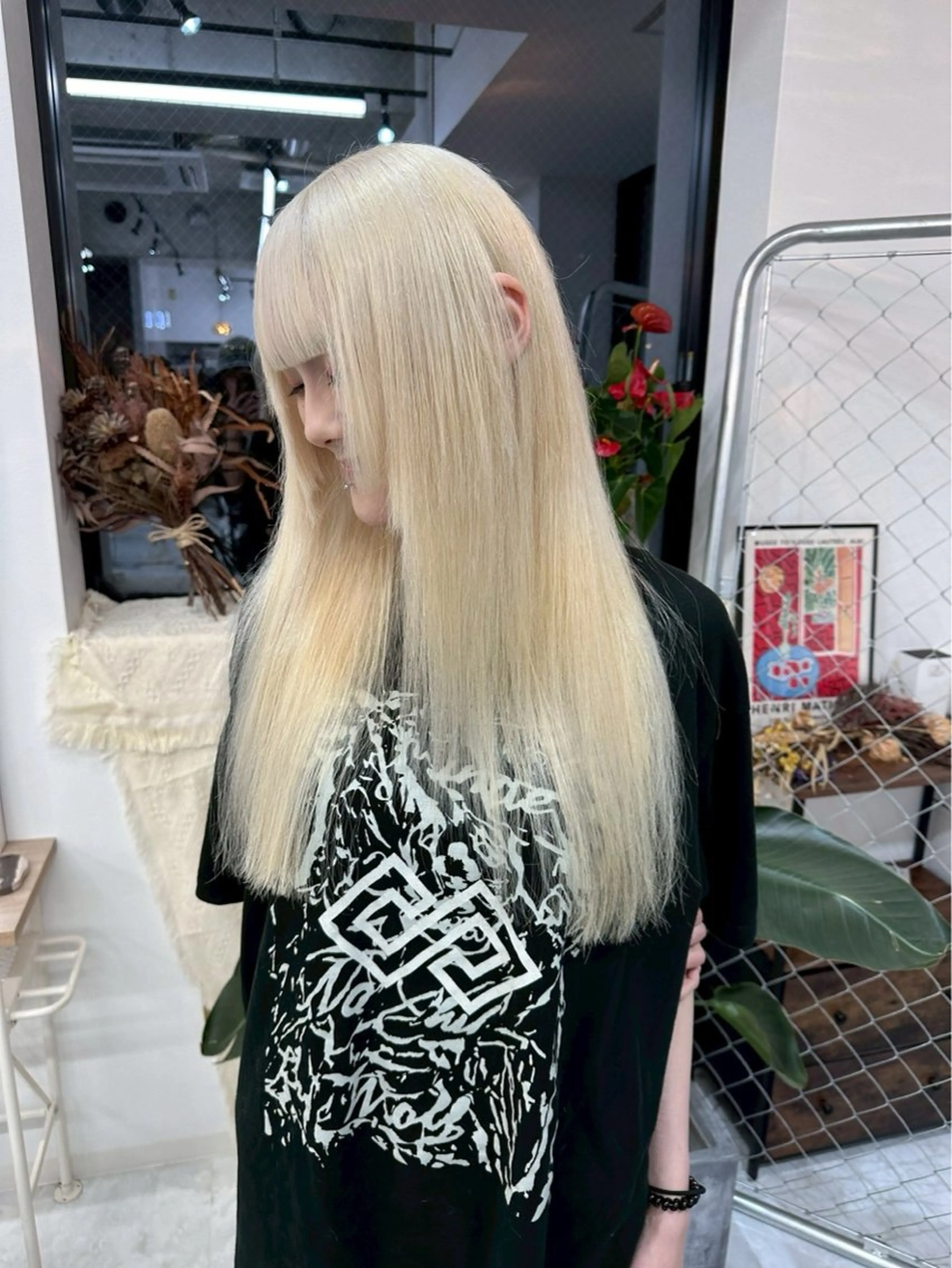 カラー ⭐️ハイトーン⭐️ 💕SAKURA💕のヘアスタイル