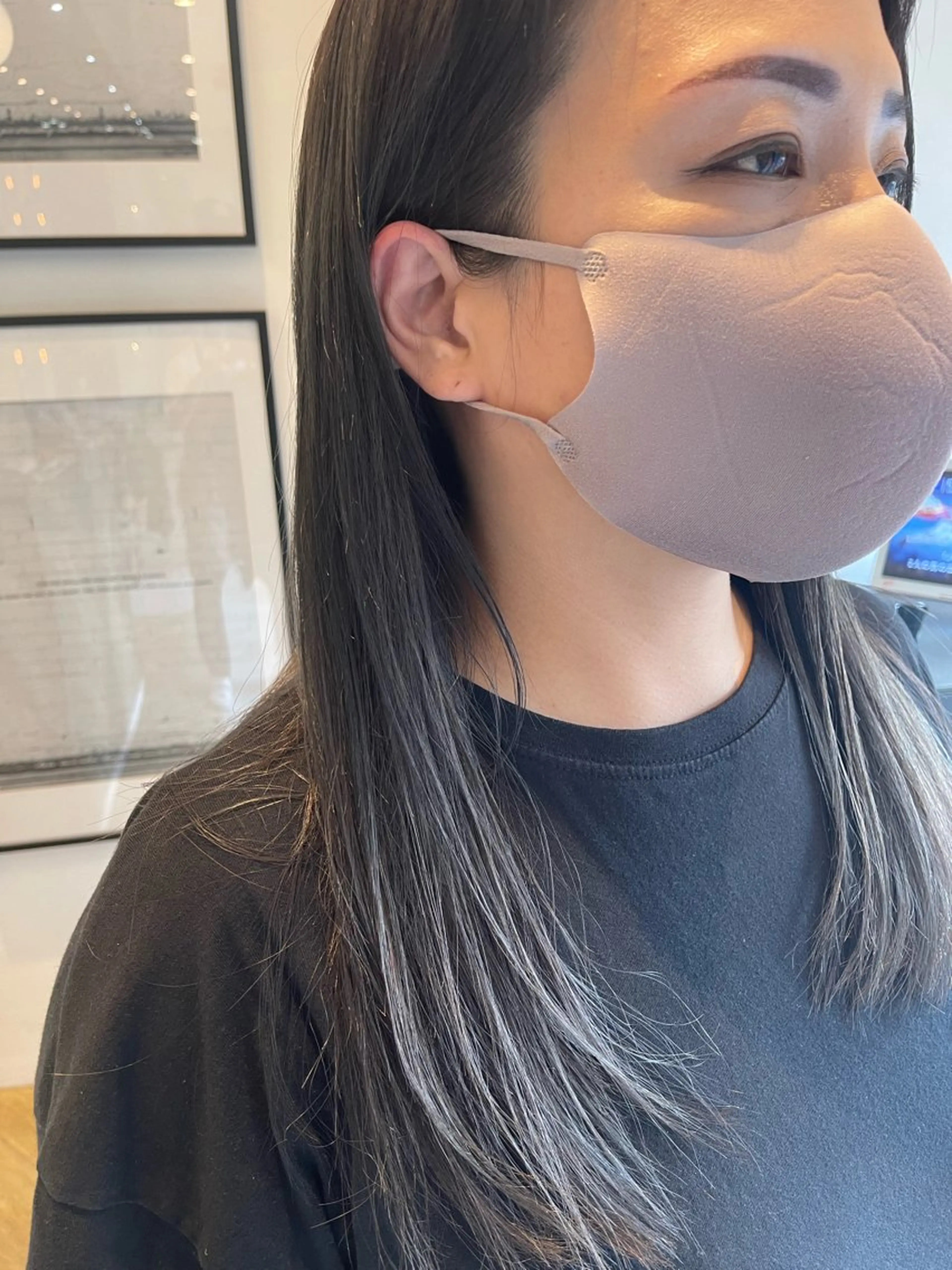 ロング カラー 塚本 昂のヘアスタイル