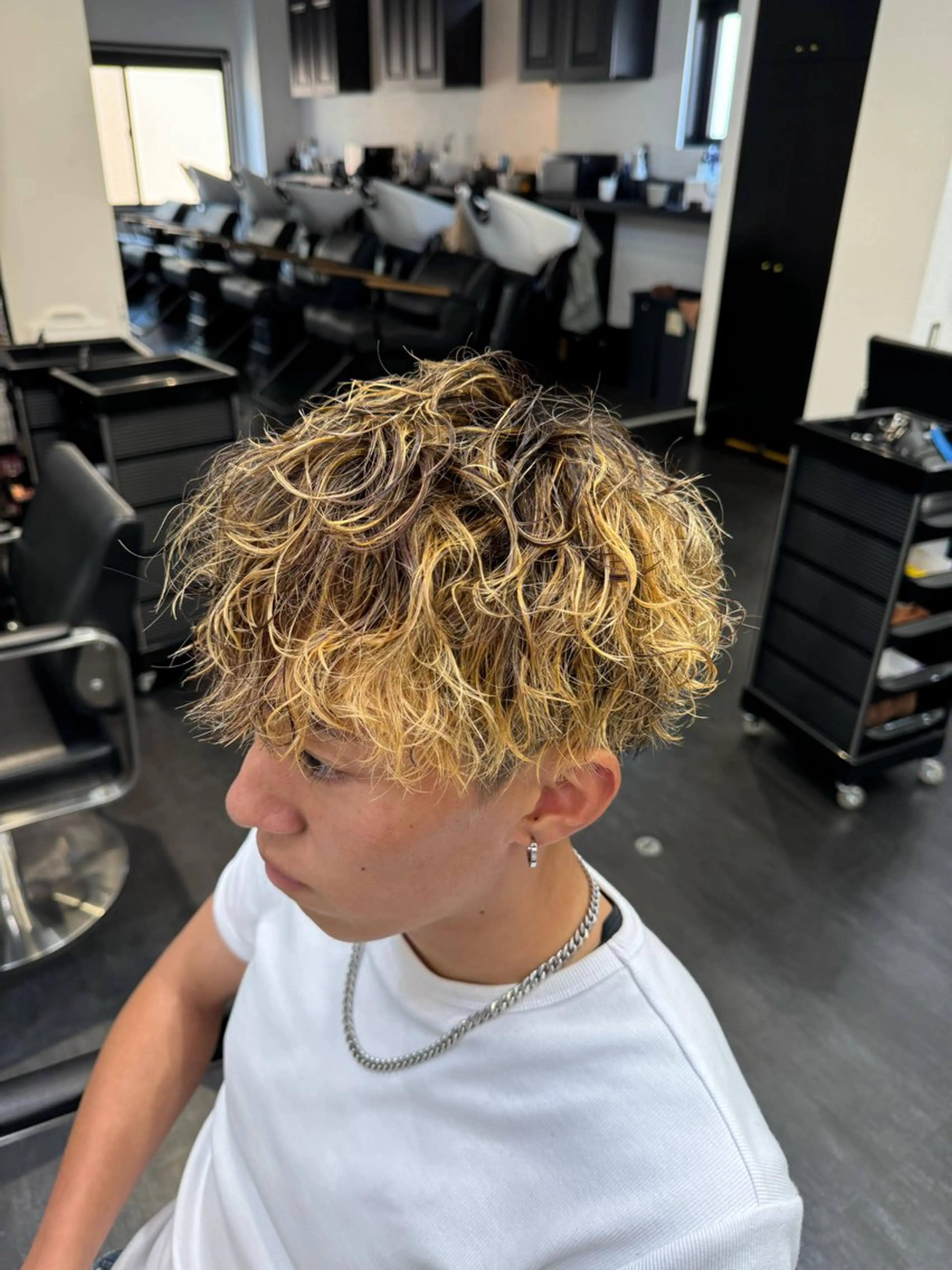 カラー パーマ メンズ カット ヘアカラー パーマ ✨メンズ特化✨鈴木 遼太のヘアスタイル