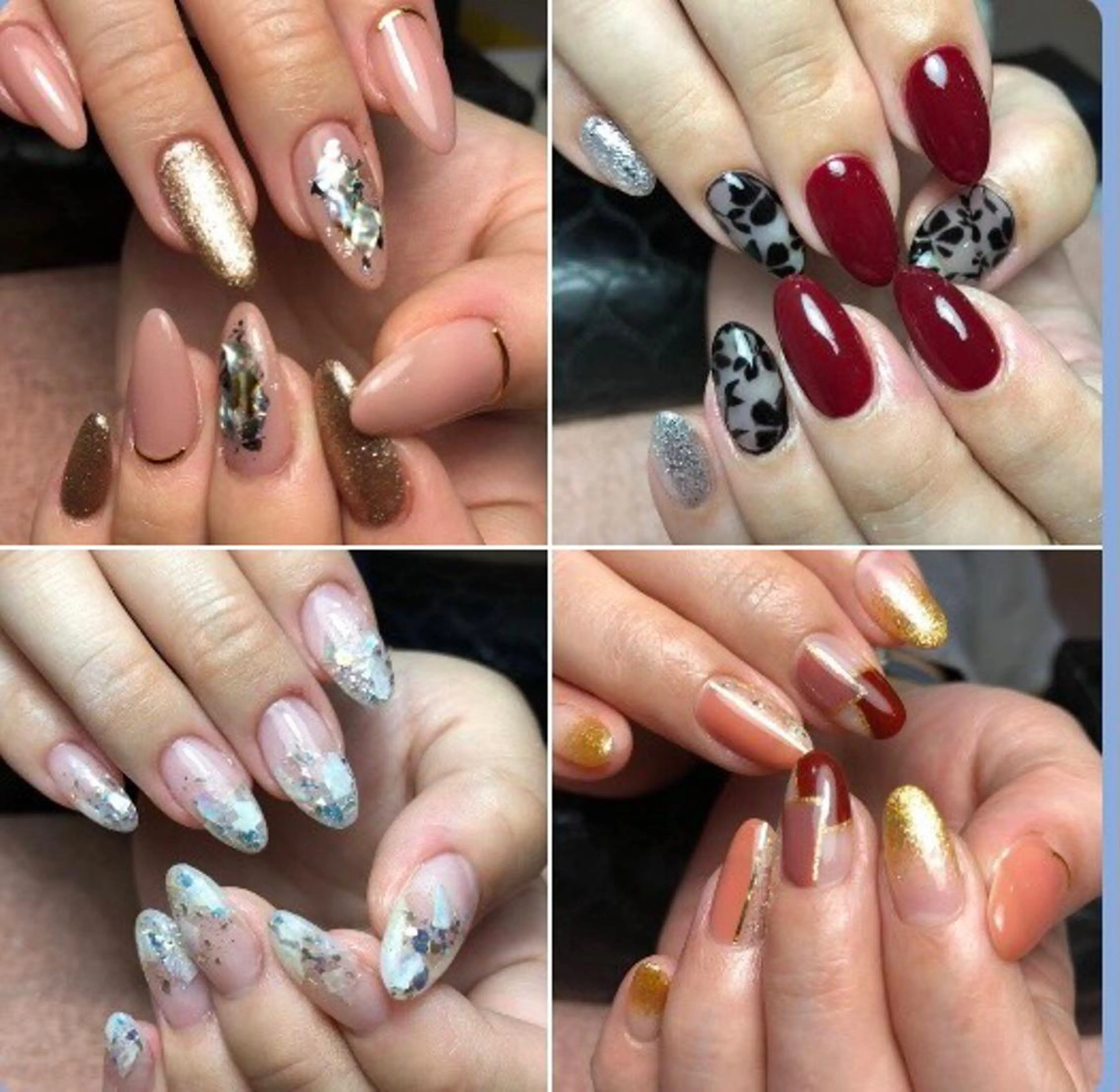 ネイル ハンドネイル Mirei NAIL 金児のネイルデザイン