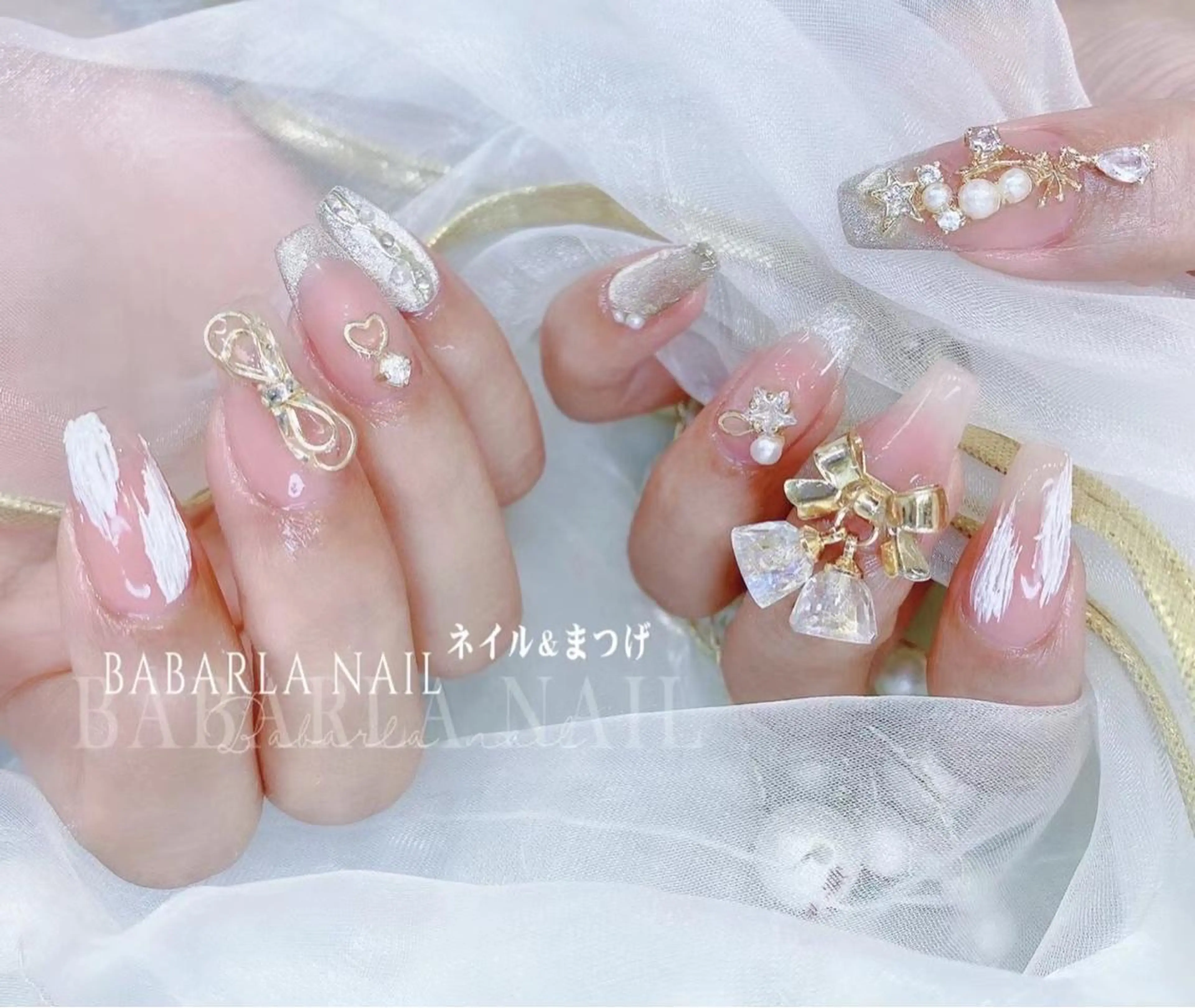ネイル アートネイル パステルネイル Babarla Nailのネイルデザイン