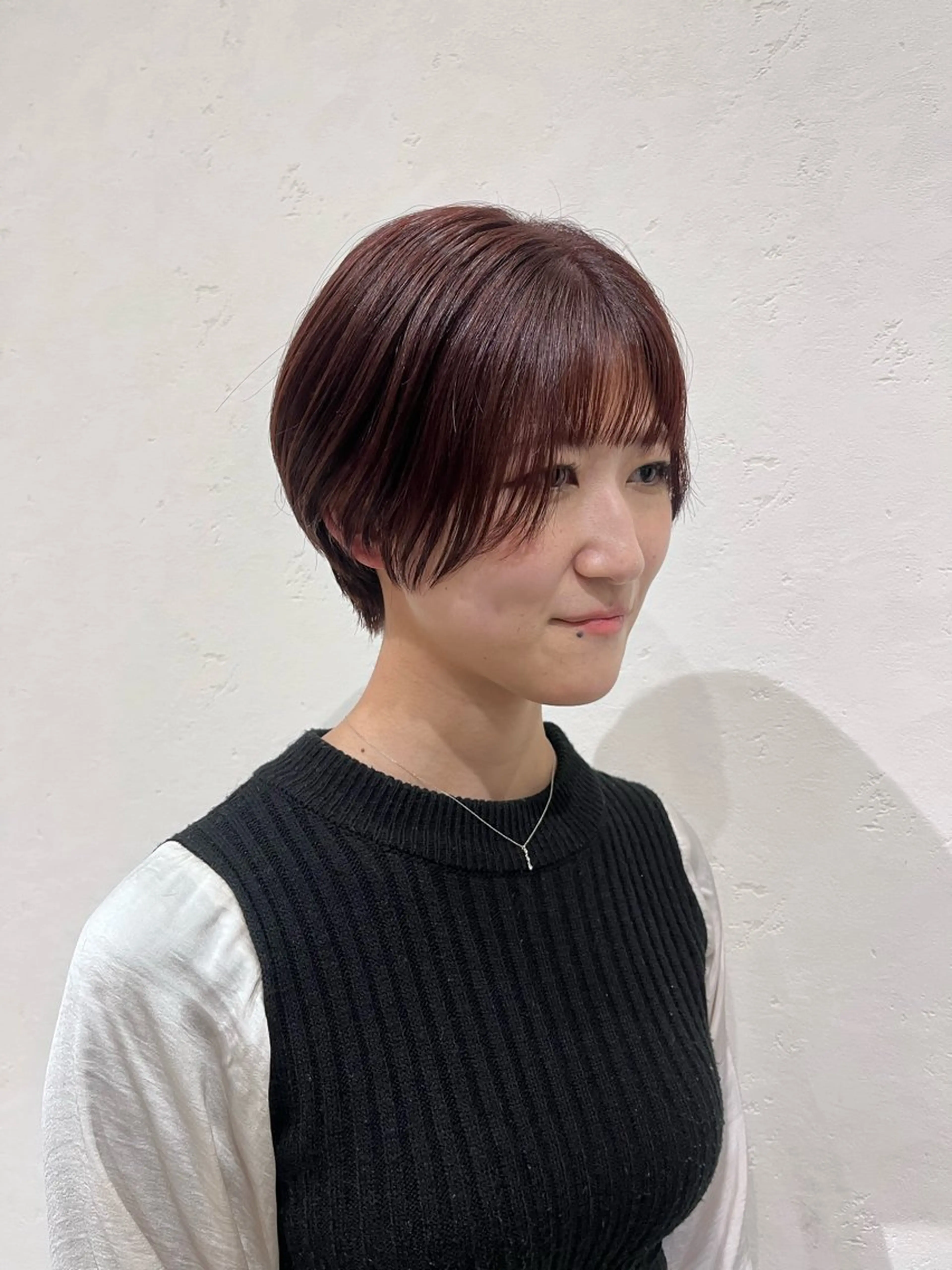 ショート 北島 遥香🫧インナ ー /ベージュカラーのヘアスタイル