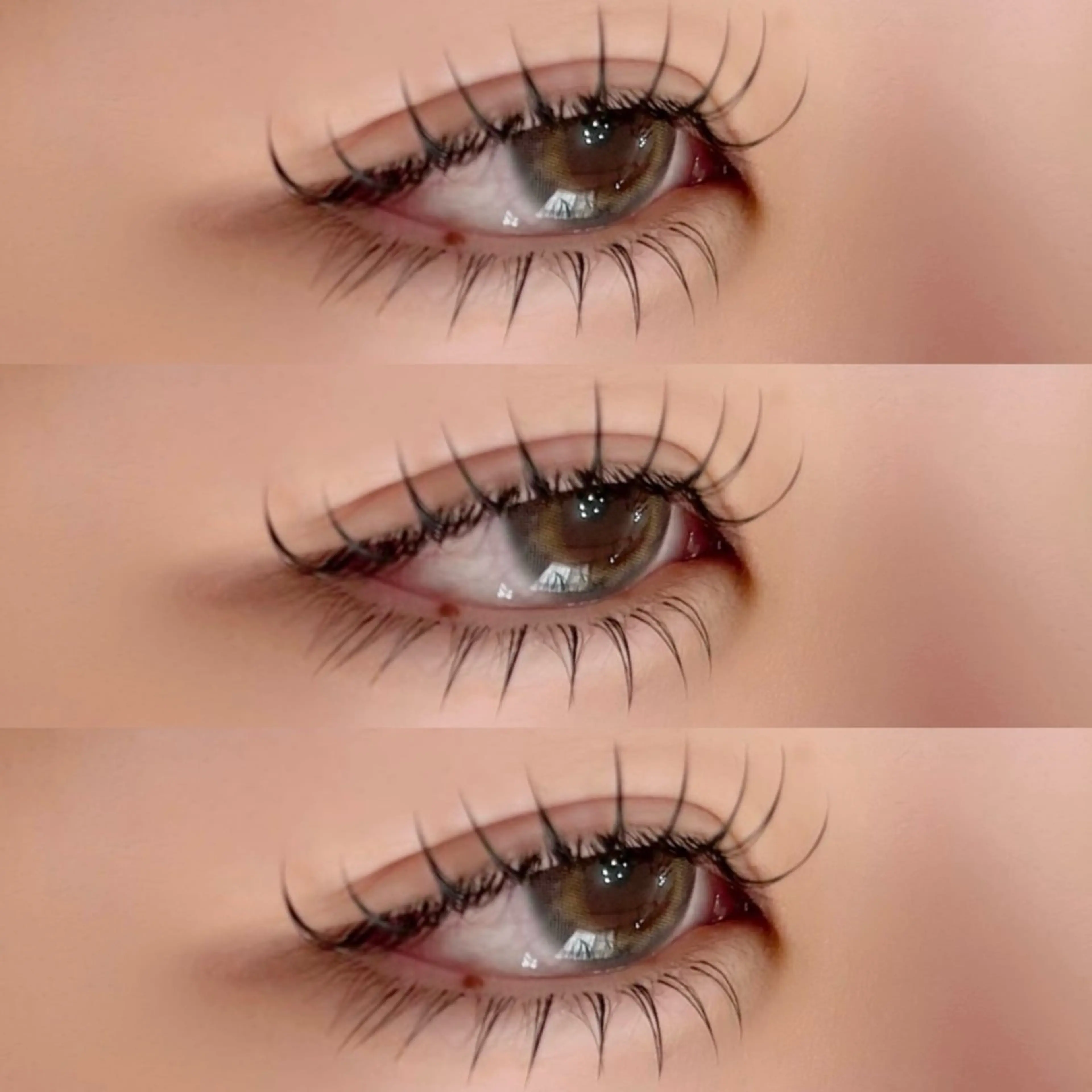 マツエク・マツパ マツエク 【那覇/束感まつ毛 /LED】ｷｬﾒﾙのマツエク・マツパデザイン