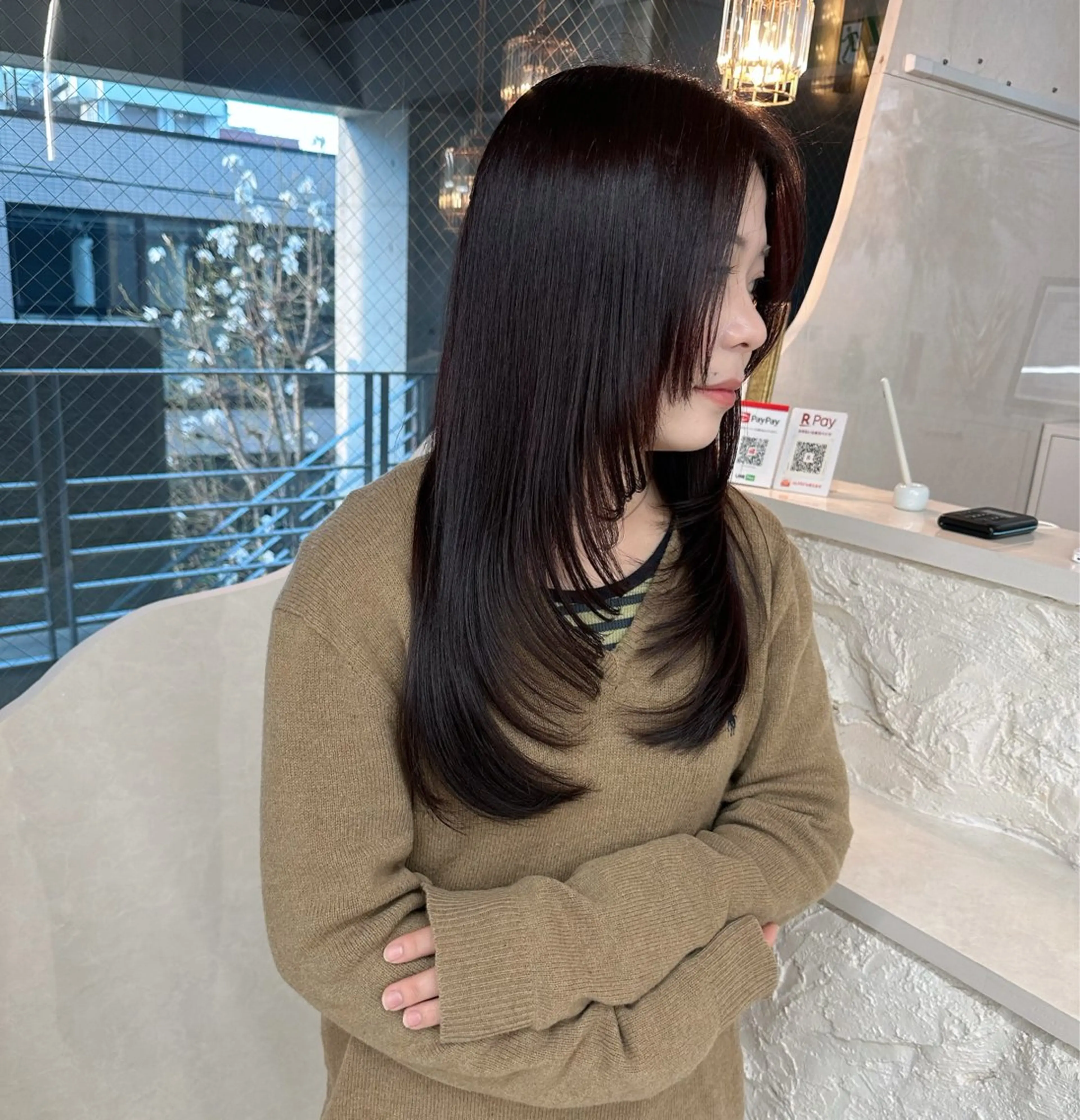 セミロング レイヤーカット カット トリートメント XELM/RUI /高崎のヘアスタイル