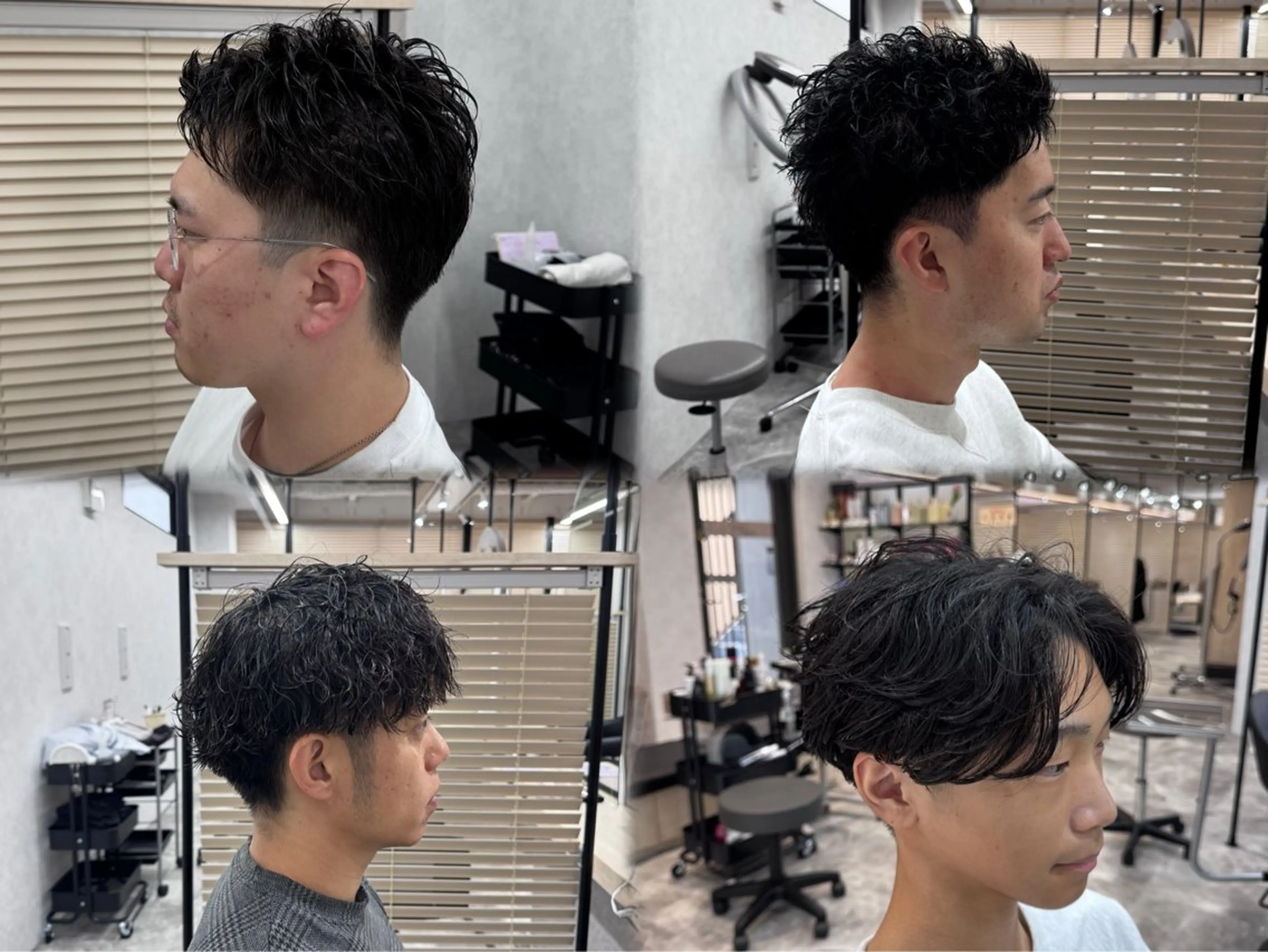 メンズ カット パーマ 堀 舜介/メンズカットのヘアスタイル