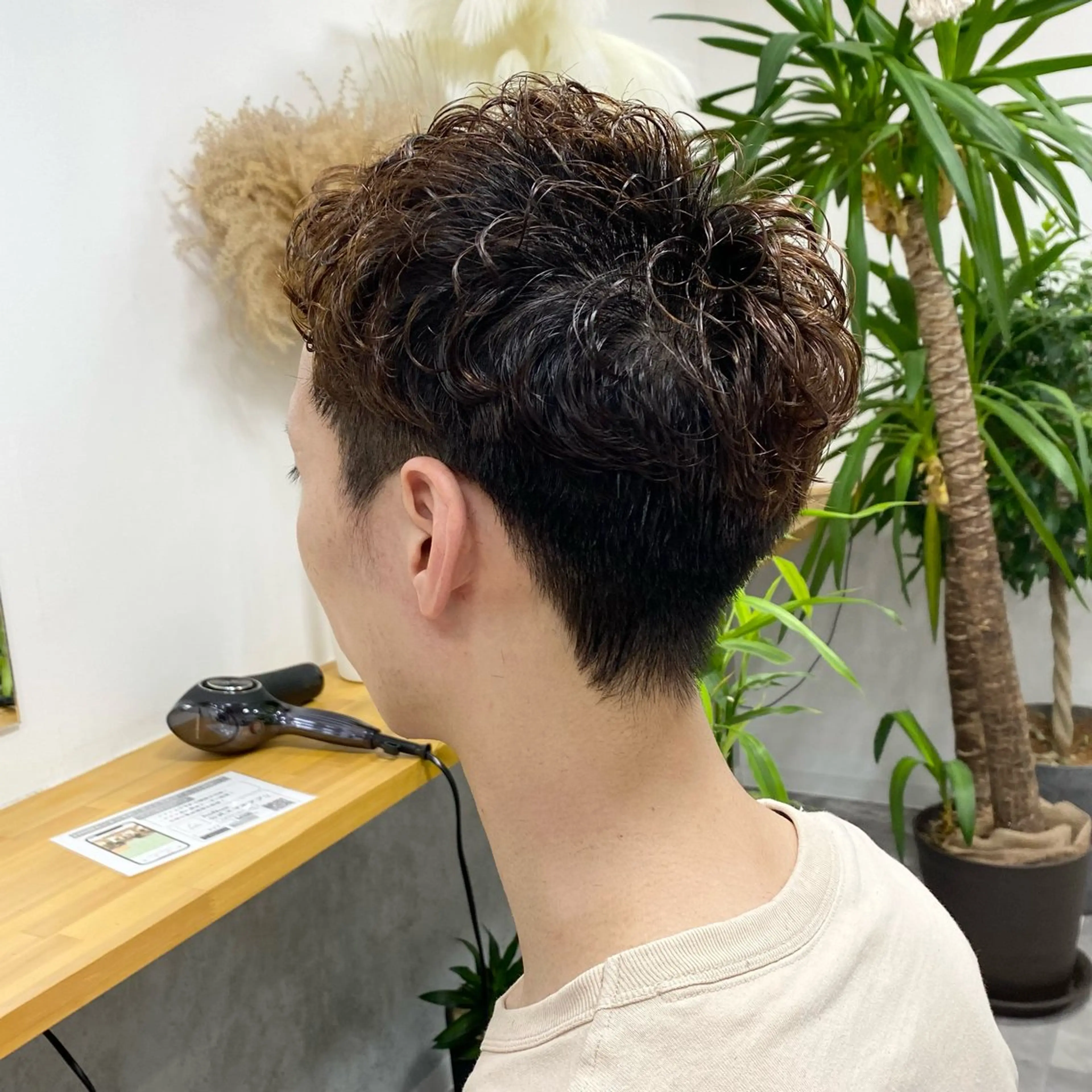 パーマ メンズ メンズパーマ メンズショート 髙橋建太/ ニュアンスパーマ✂️のヘアスタイル