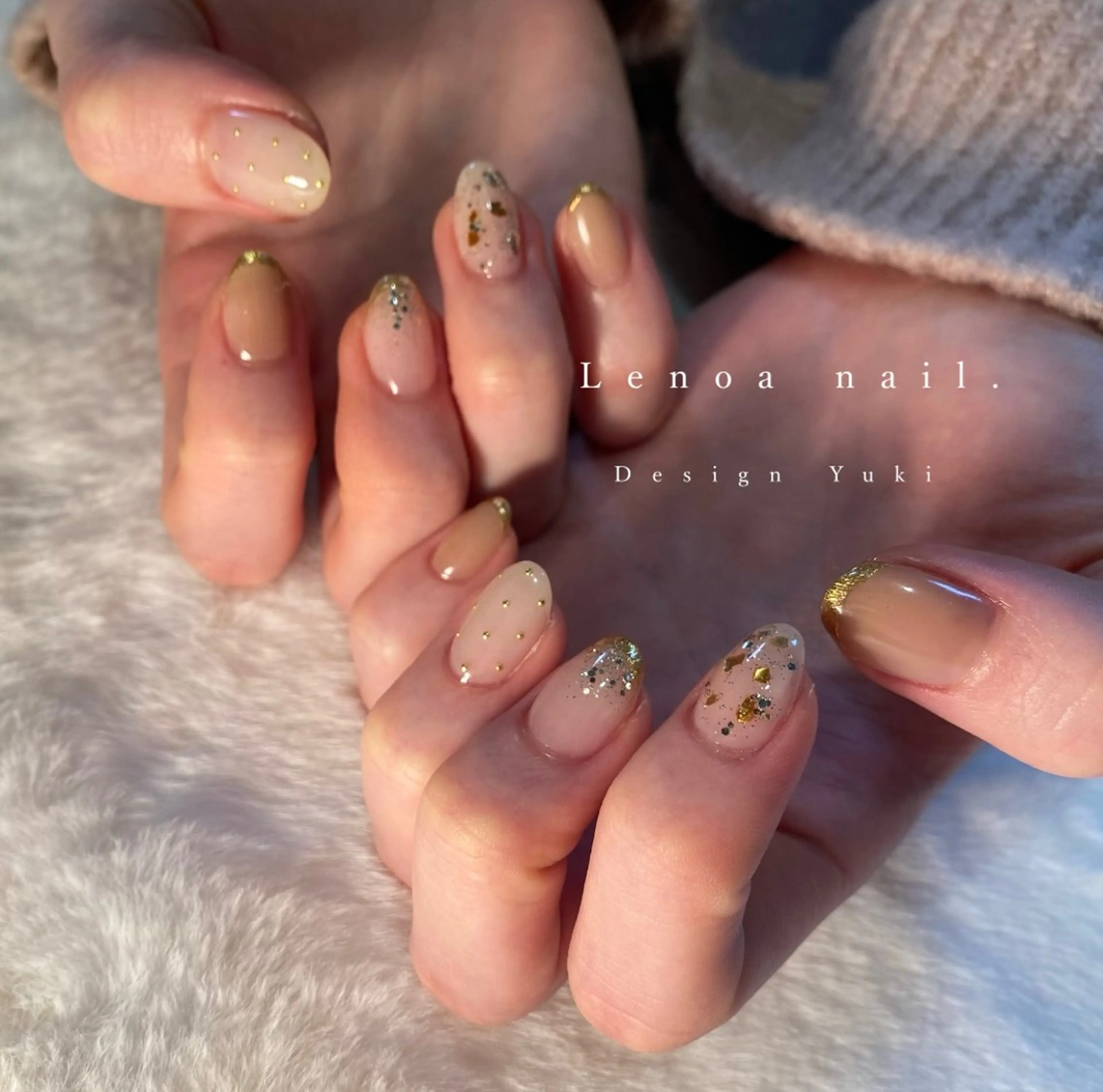 ネイル ハンドネイル Lenoa Yukiのネイルデザイン