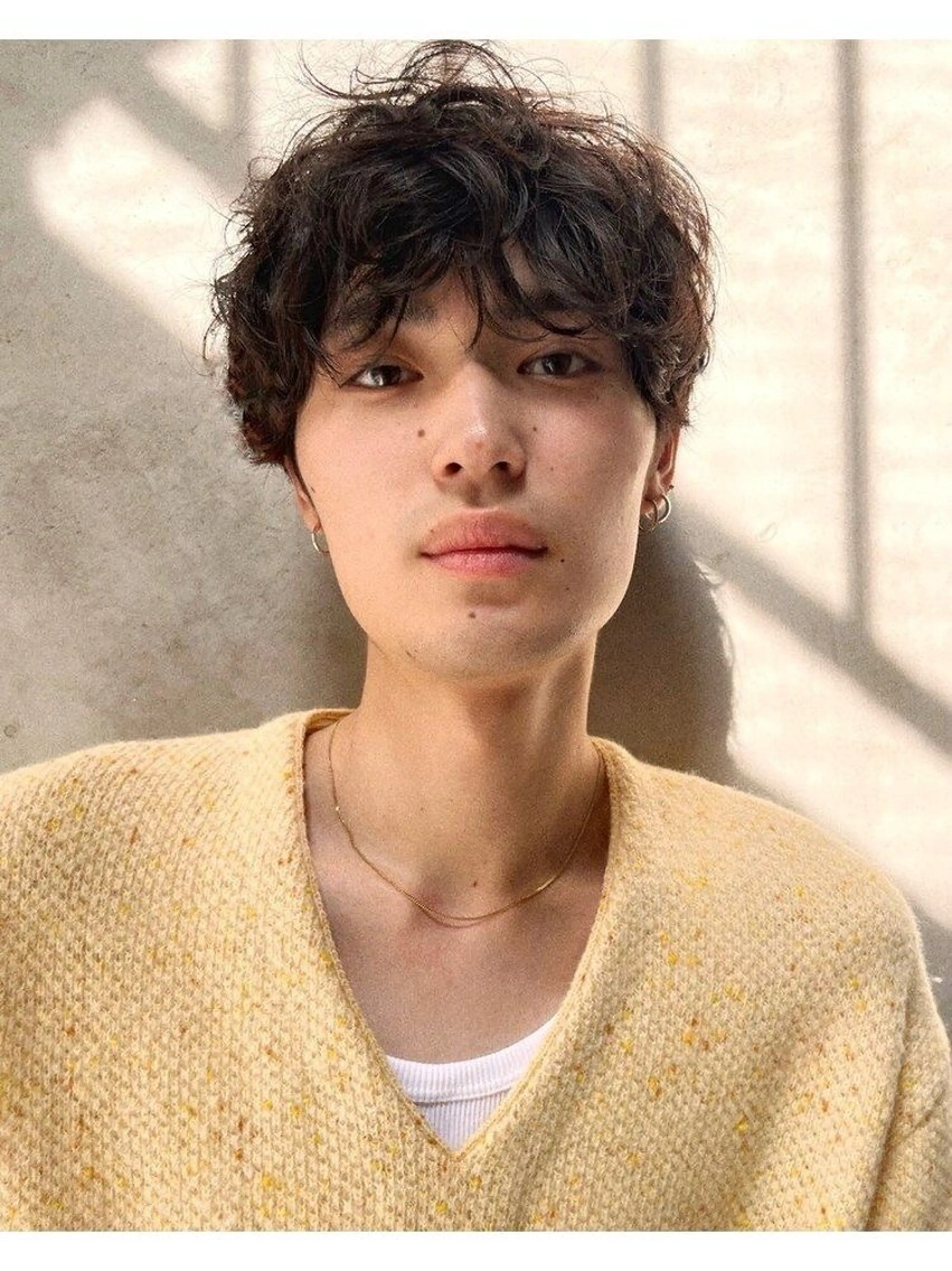 ショート パーマ メンズ メンズモデル募集中 🌿ちえ🌿のヘアスタイル
