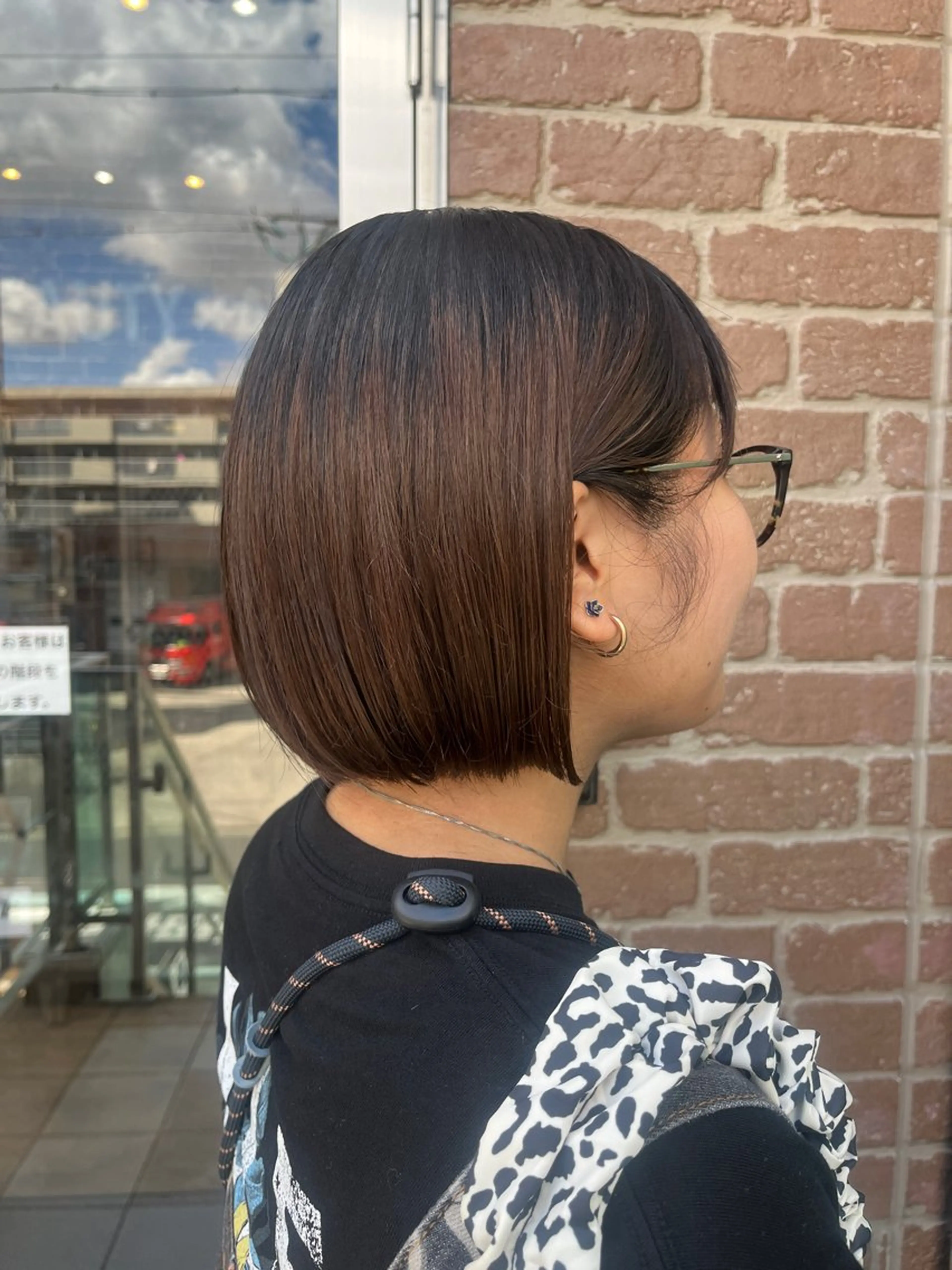 ショート カラー パーマ ヘアアレンジ メンズ 久木原 ゆりのヘアスタイル