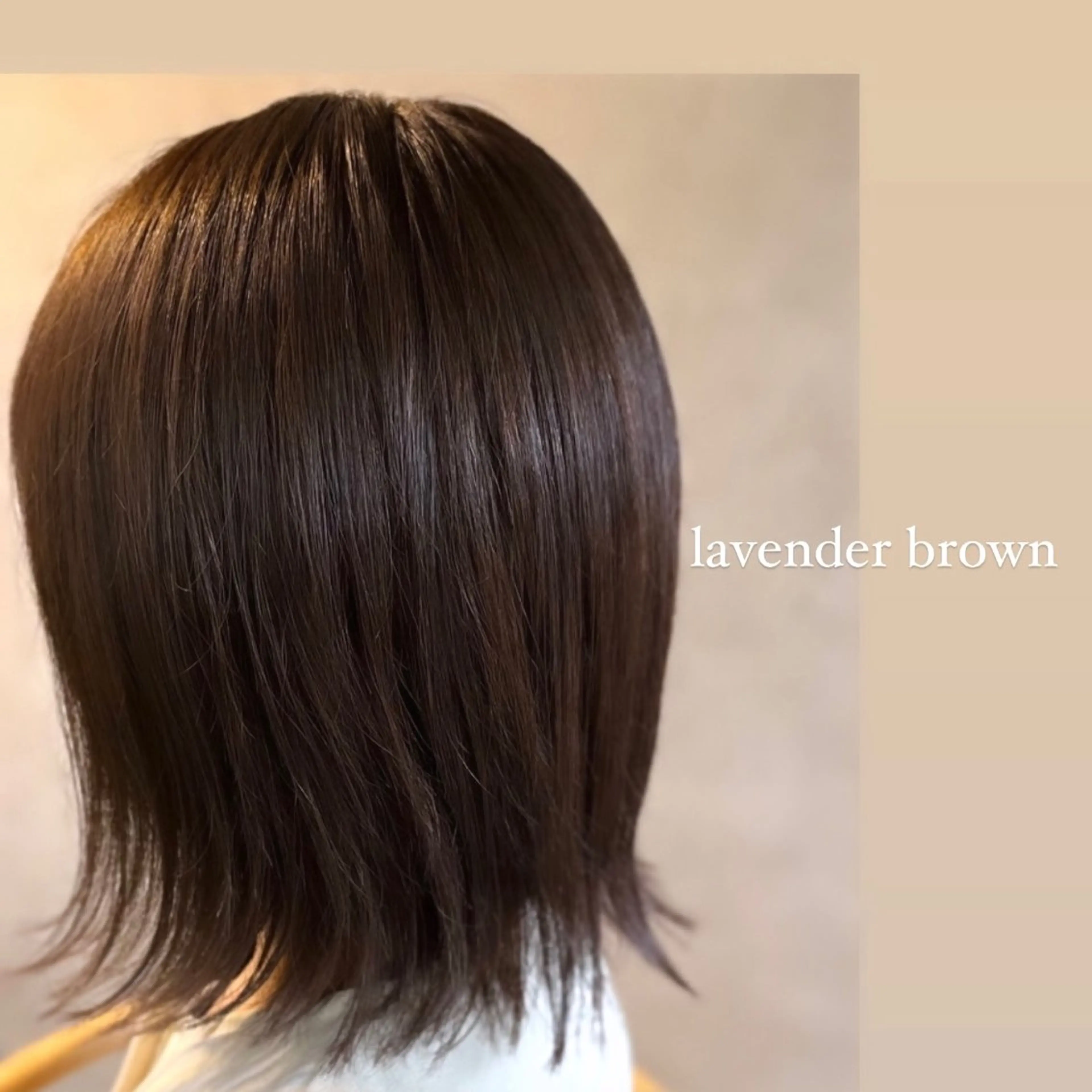 ショート カラー ブラウンカラー ラベンダーカラー ラベンダーブラウン 🩵MAMI🩵 【enx鶴ヶ峰店】のヘアスタイル