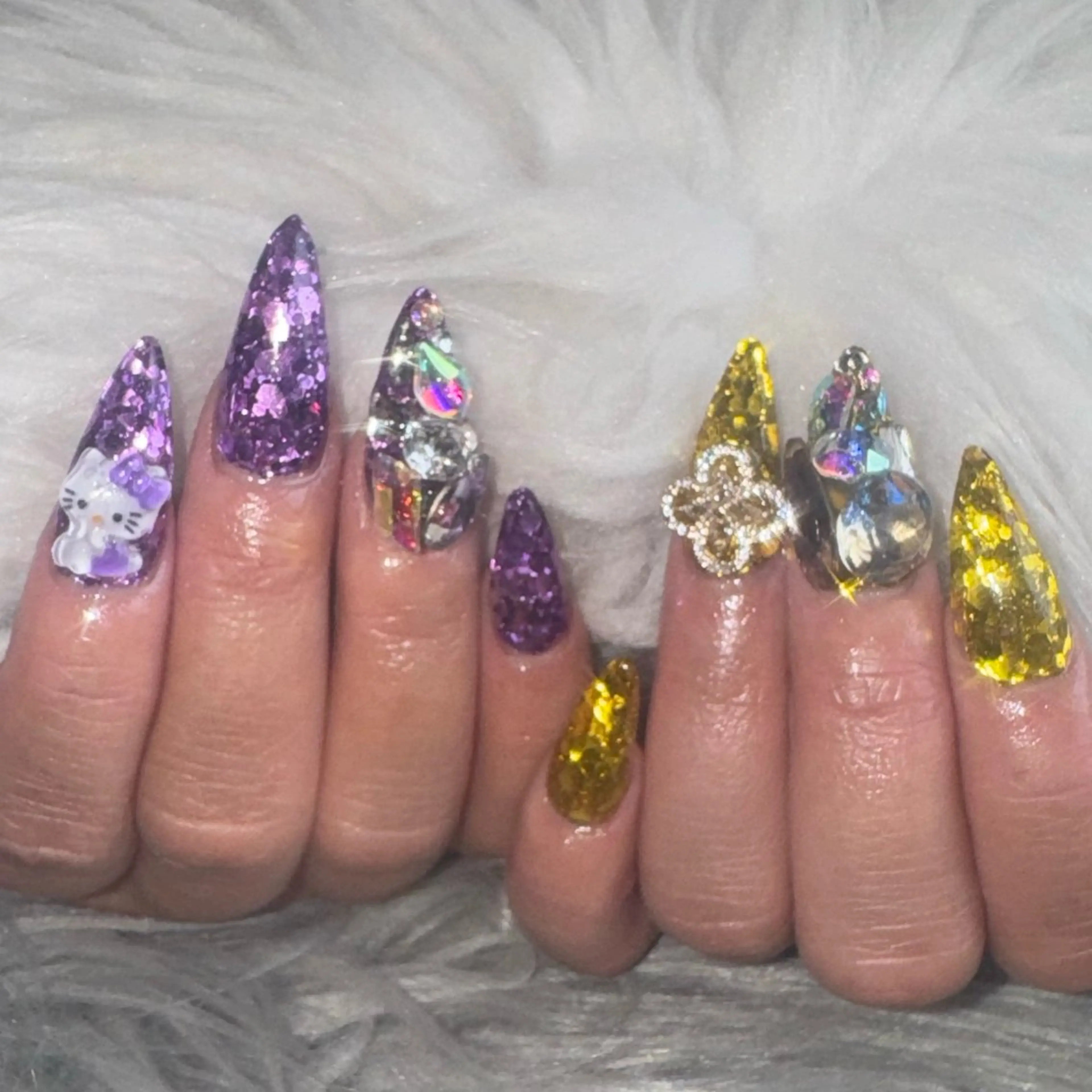 ネイル ハンドネイル Feel ‪‪☺︎‬Yuriaのネイルデザイン