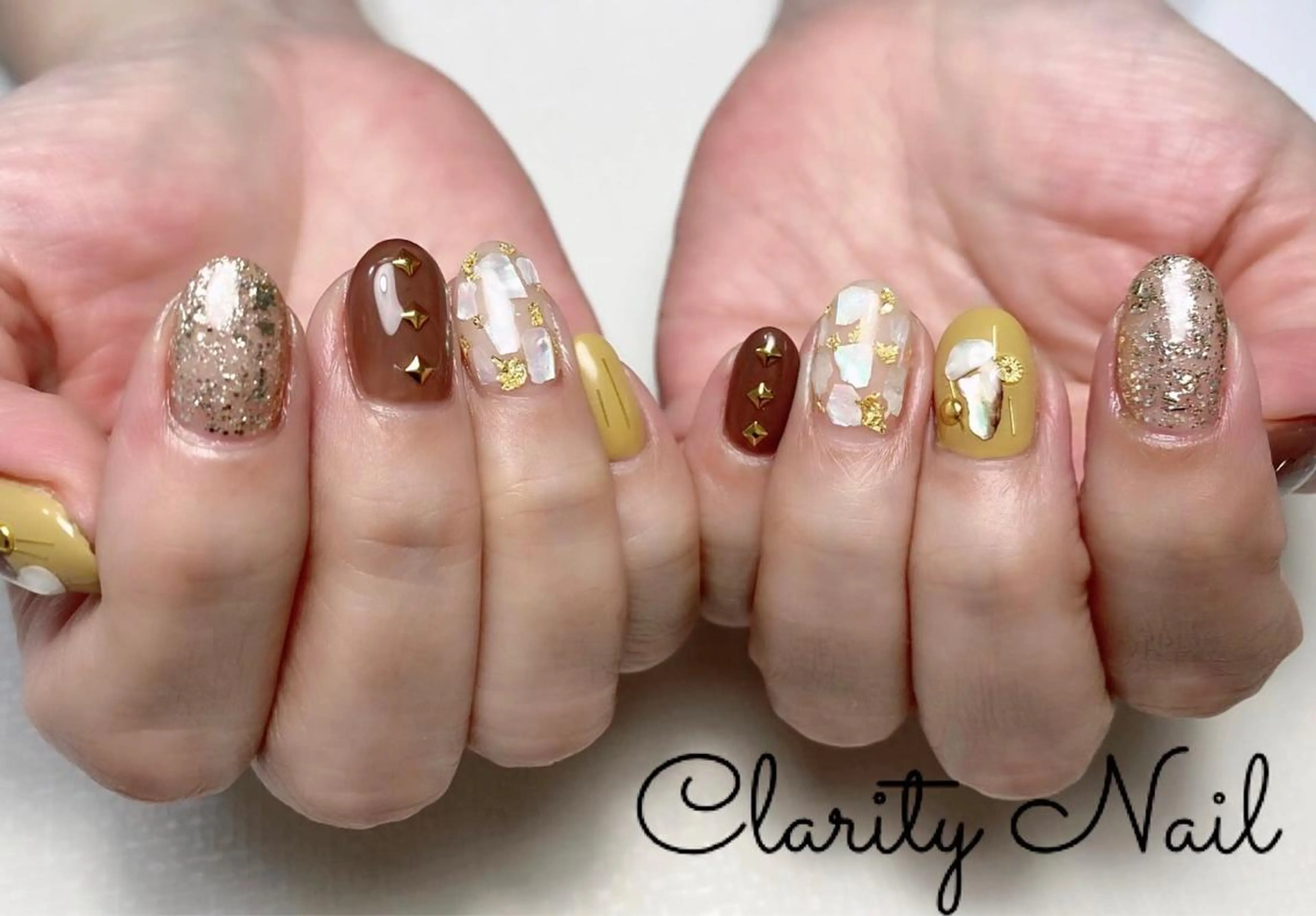 ネイル アートネイル 持ち込み ハンドネイル Clarity Nailのネイルデザイン
